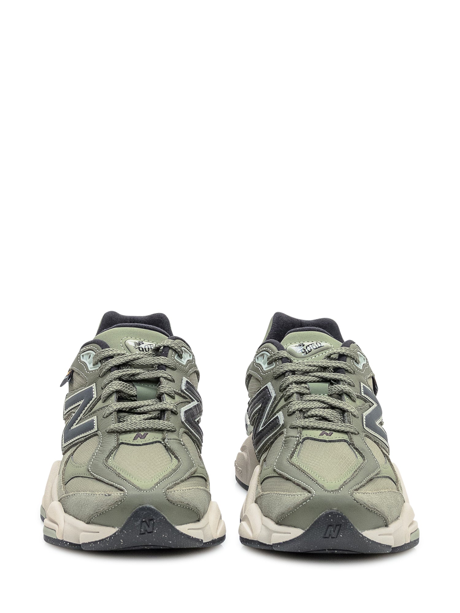 9060 Green Cordura And Suede Sneakers New balance – Гарантія оригінальності – вид ззаду