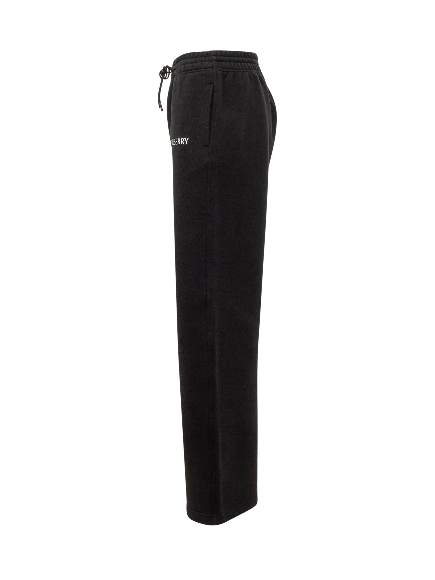 Wide-Leg Pants With Logo Embroidery Burberry – Гарантія оригінальності – детальний вид