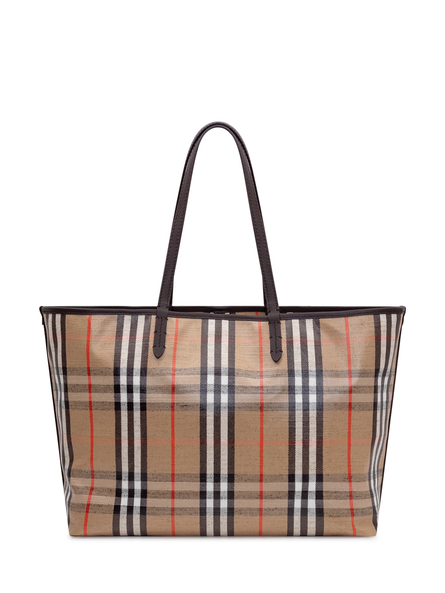 Highlands Medium Tote Burberry – Гарантія оригінальності – детальний вид