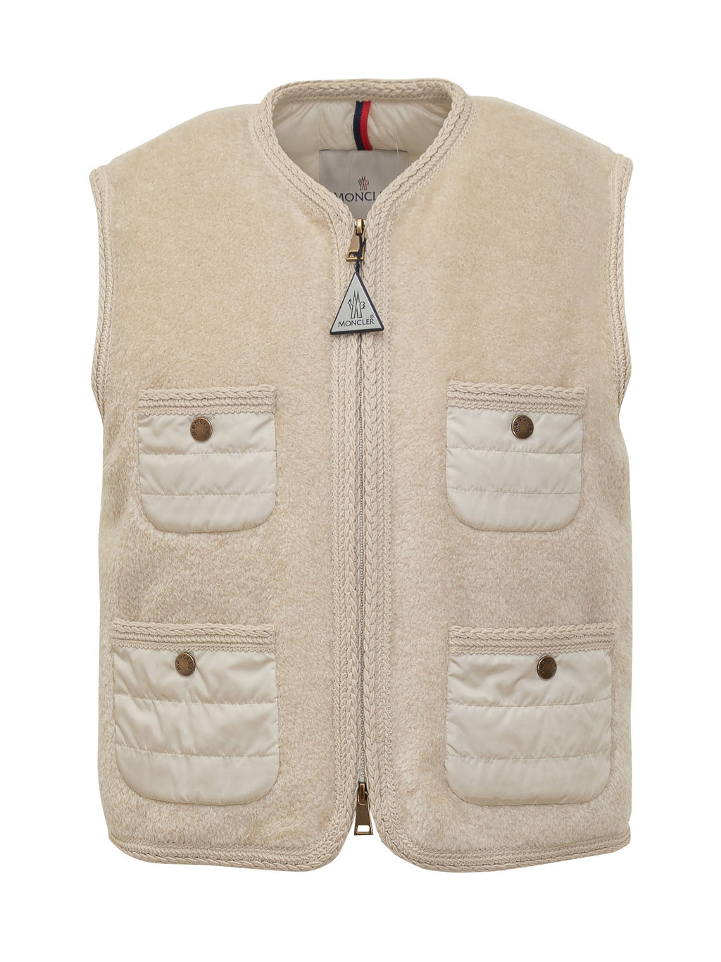 Mimosas Padded Vest Moncler оригінал – Купити в Україні – боковий вид