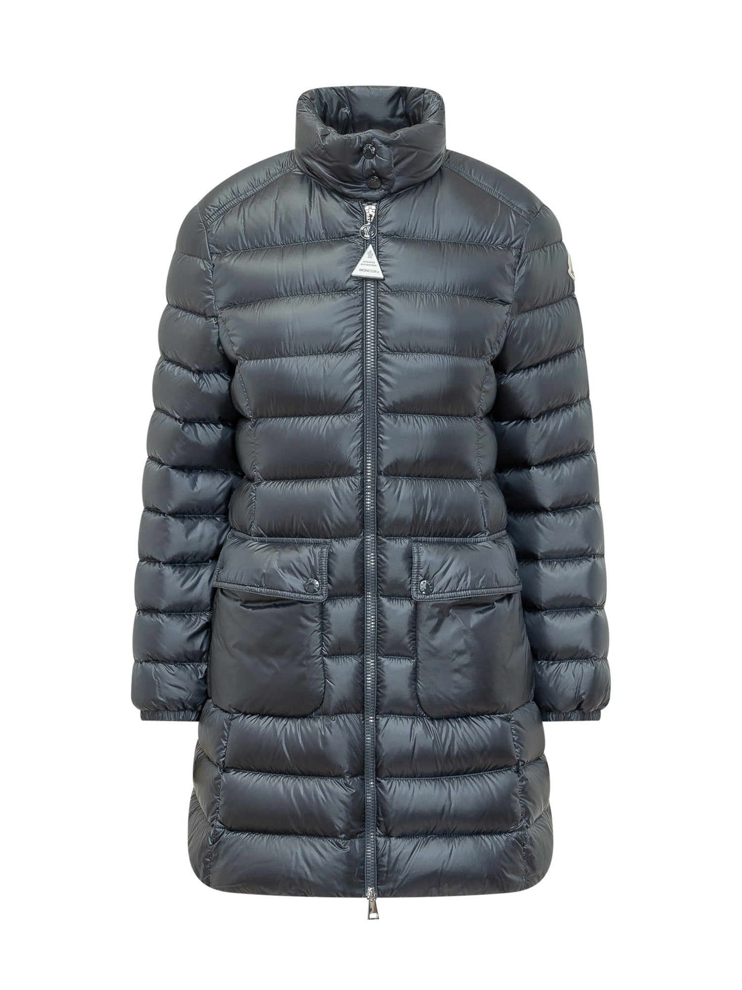 Genet Long Coat Moncler – Гарантія оригінальності – боковий вид