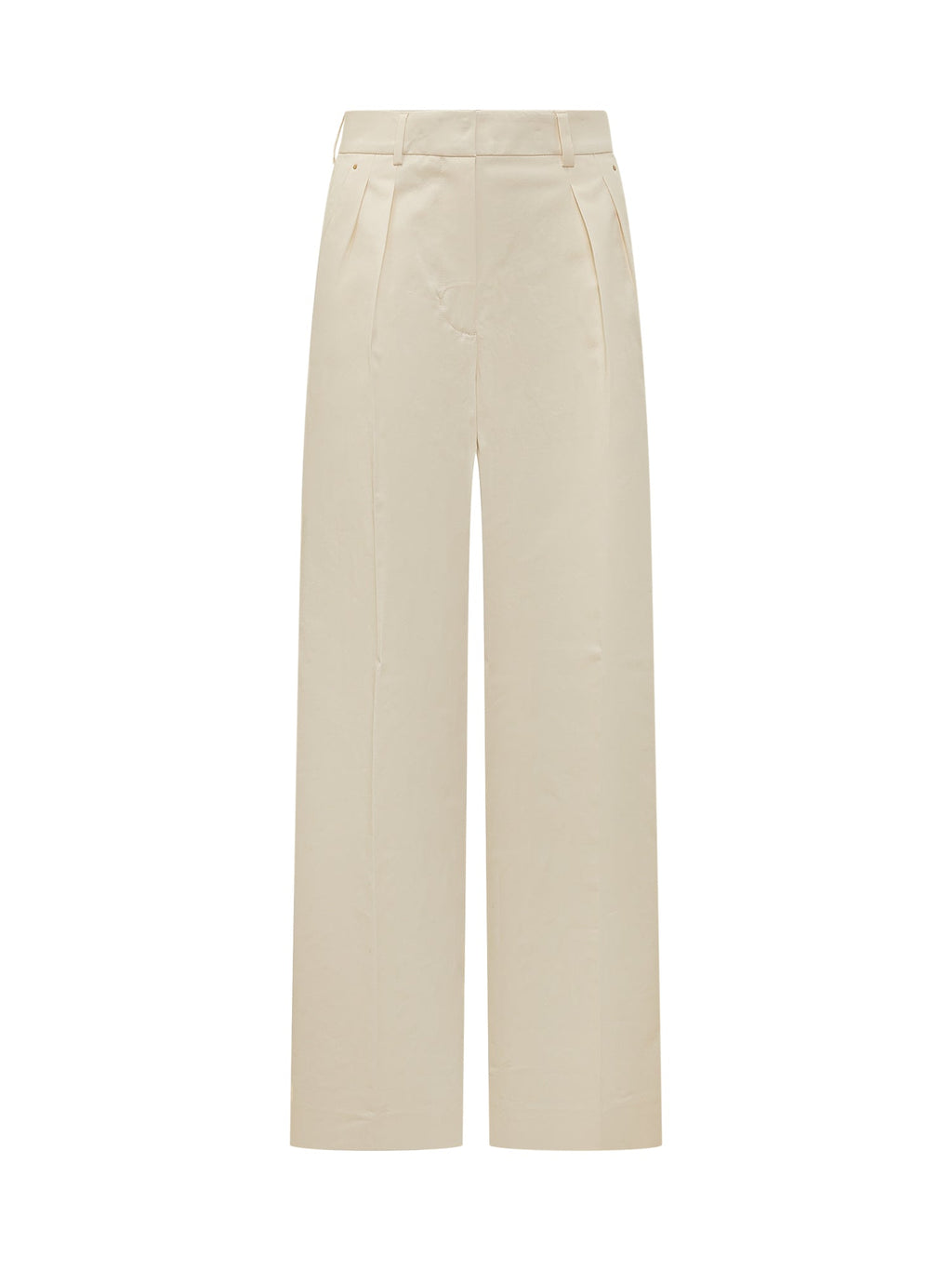 Wide-Leg Tailored Trousers Moncler – Гарантія оригінальності – боковий вид