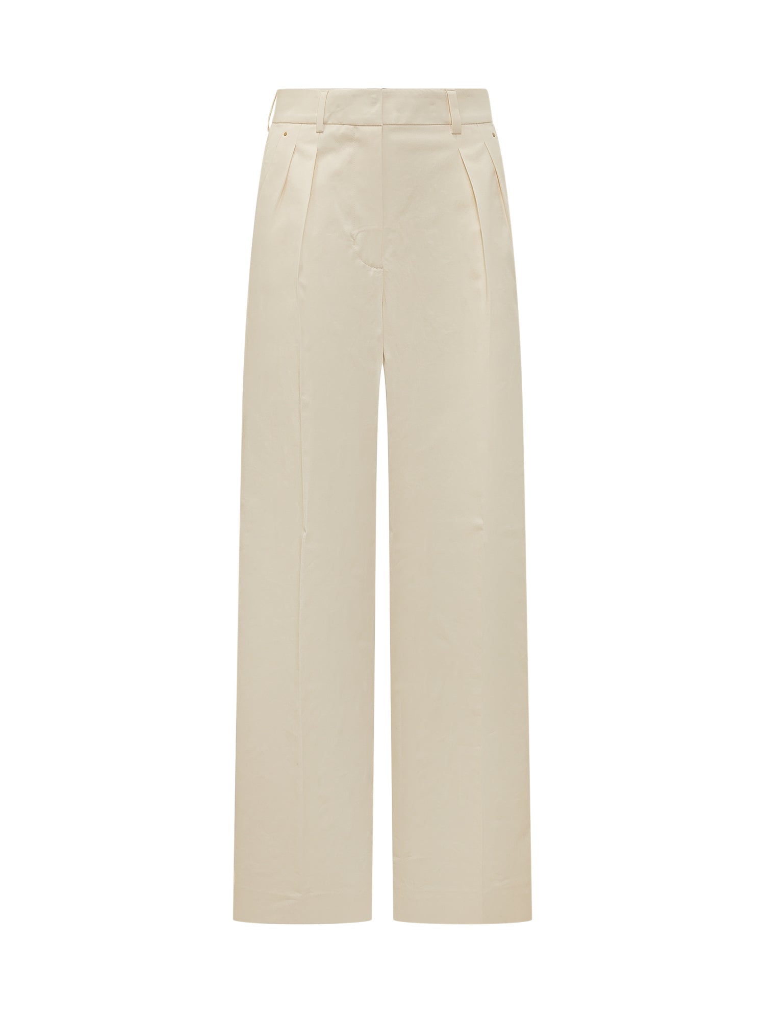 Wide-Leg Tailored Trousers Moncler – Гарантія оригінальності – боковий вид