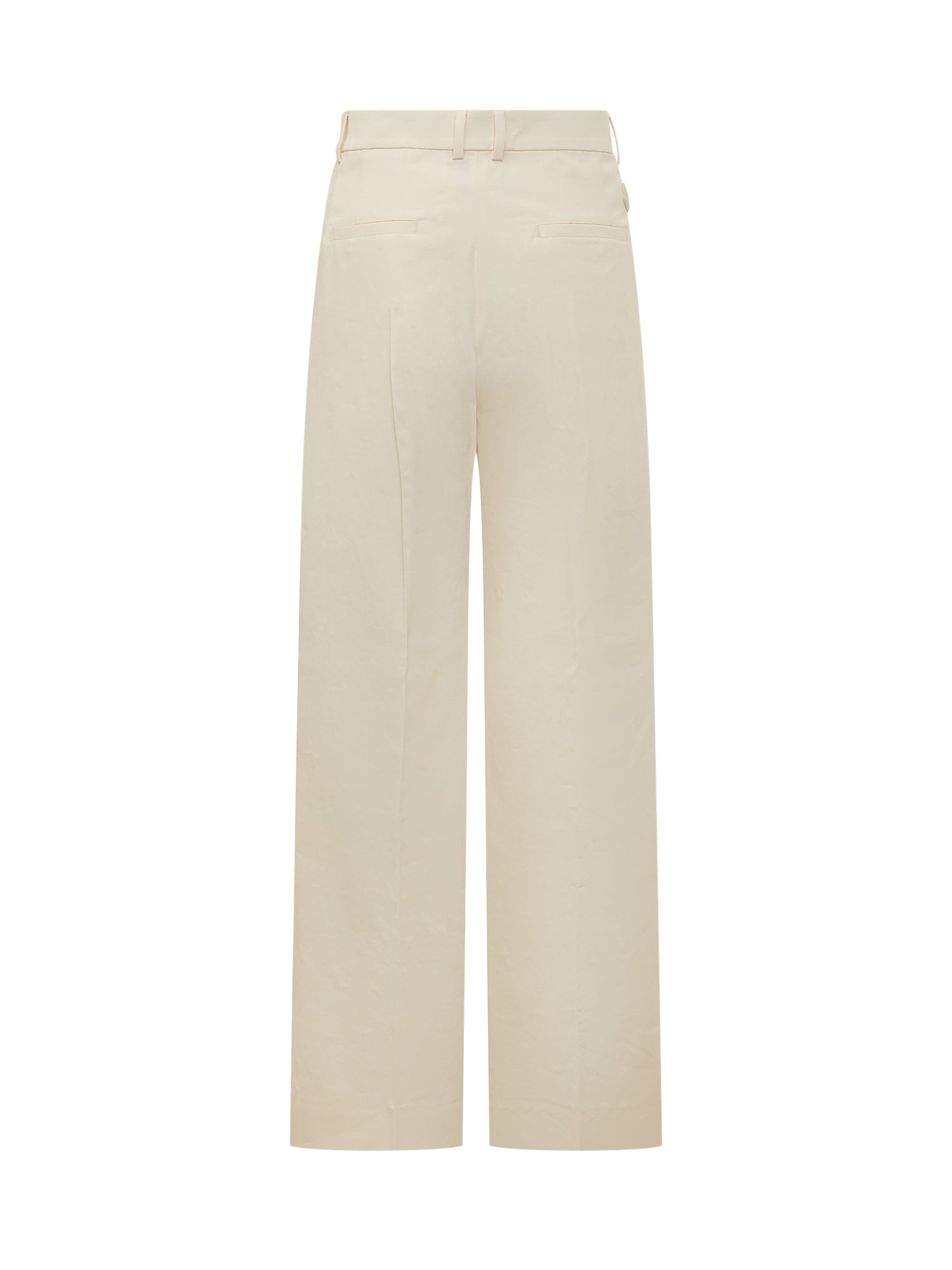 Wide-Leg Tailored Trousers Moncler – Гарантія оригінальності – вид ззаду
