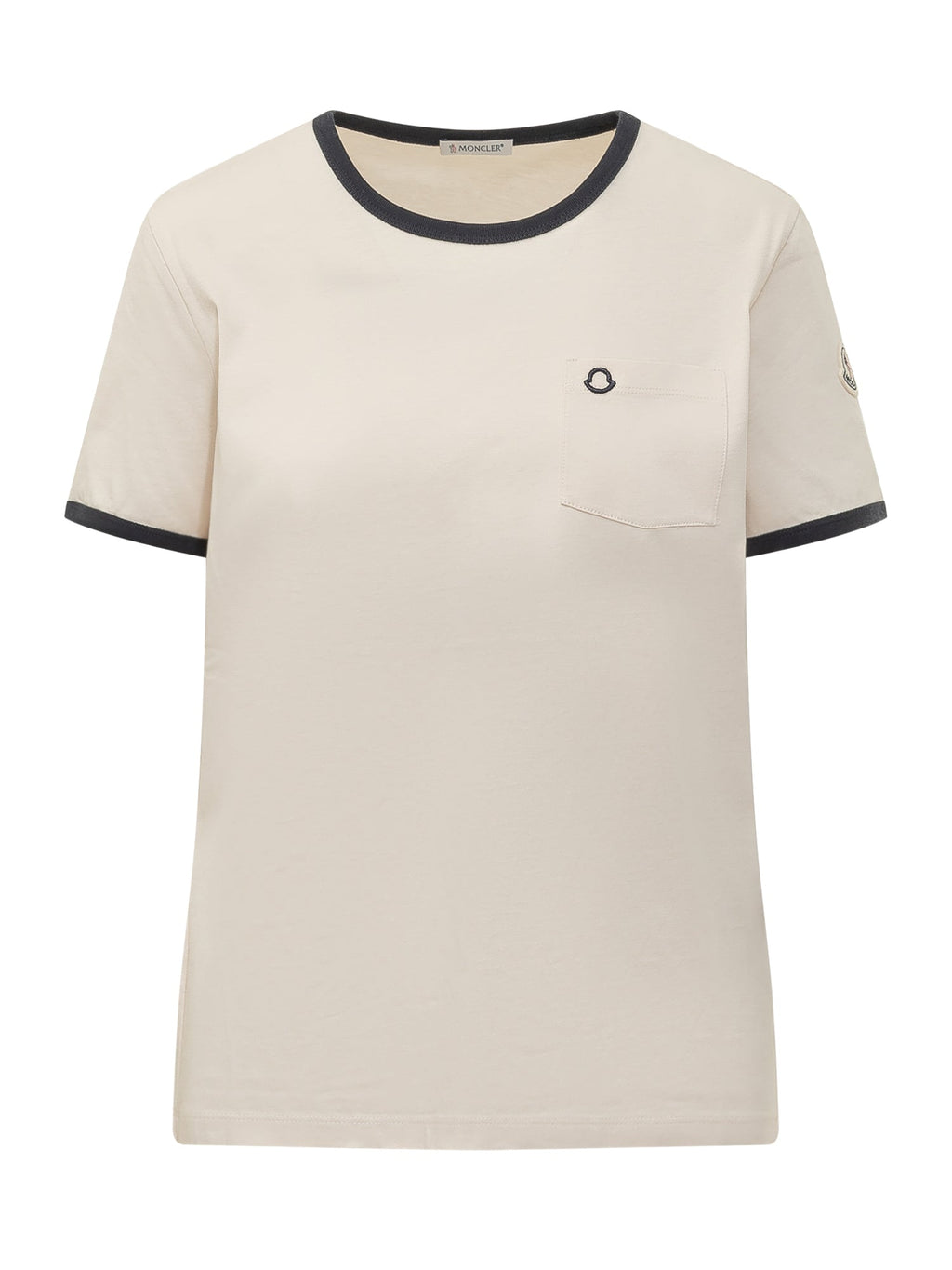T-Shirt With Chest Pocket Moncler – Гарантія оригінальності – боковий вид