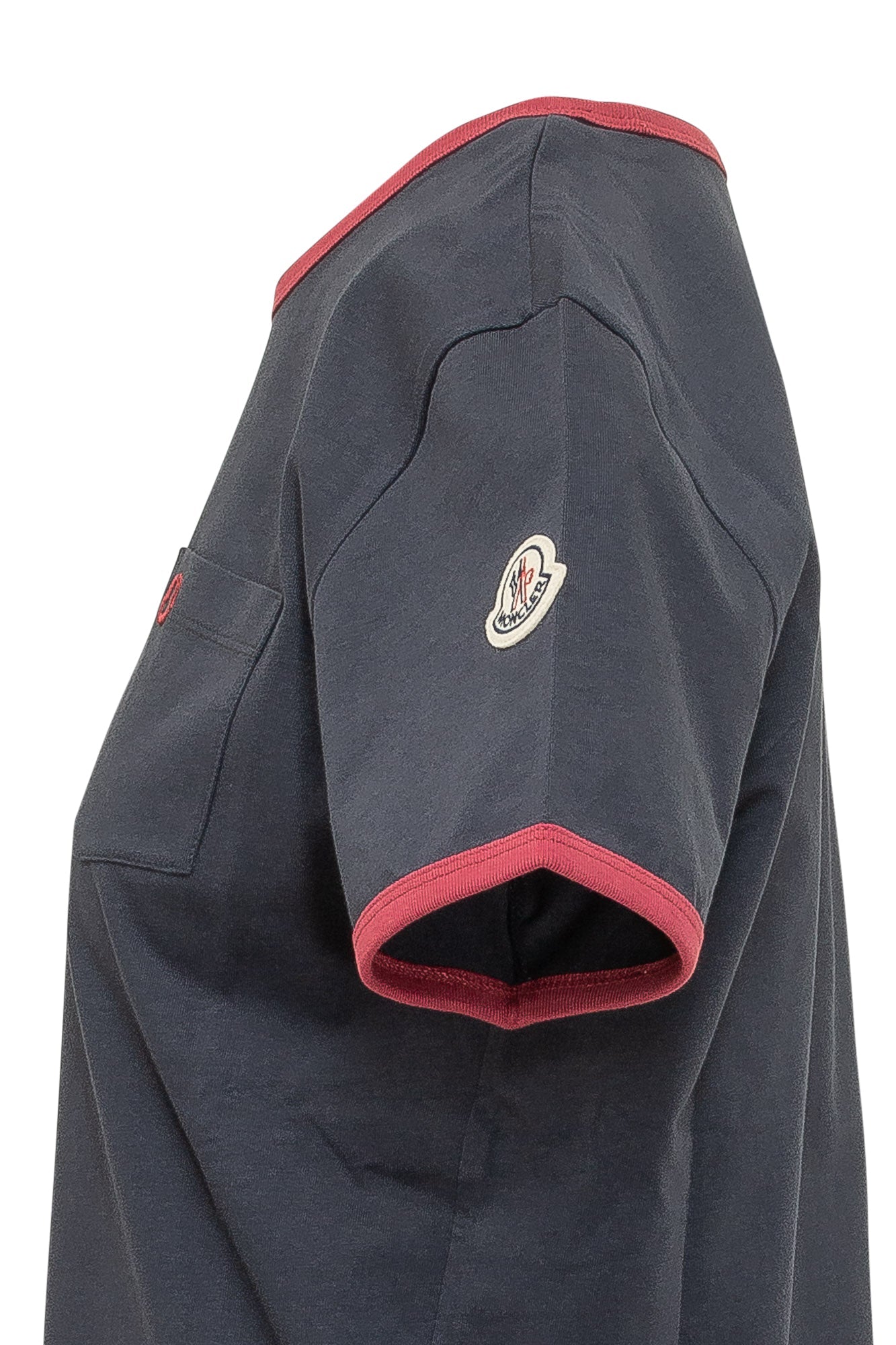 Short Sleeve T-Shirt With Chest Pocket Moncler – Гарантія оригінальності – детальний вид