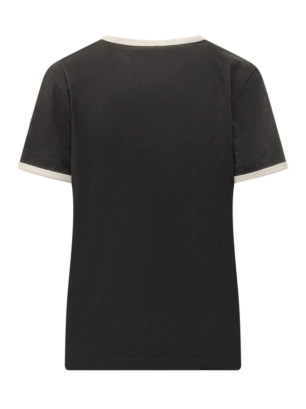 T-Shirt With Contrast Trims And Chest Pocket Moncler оригінал – Купити в Україні – вид ззаду