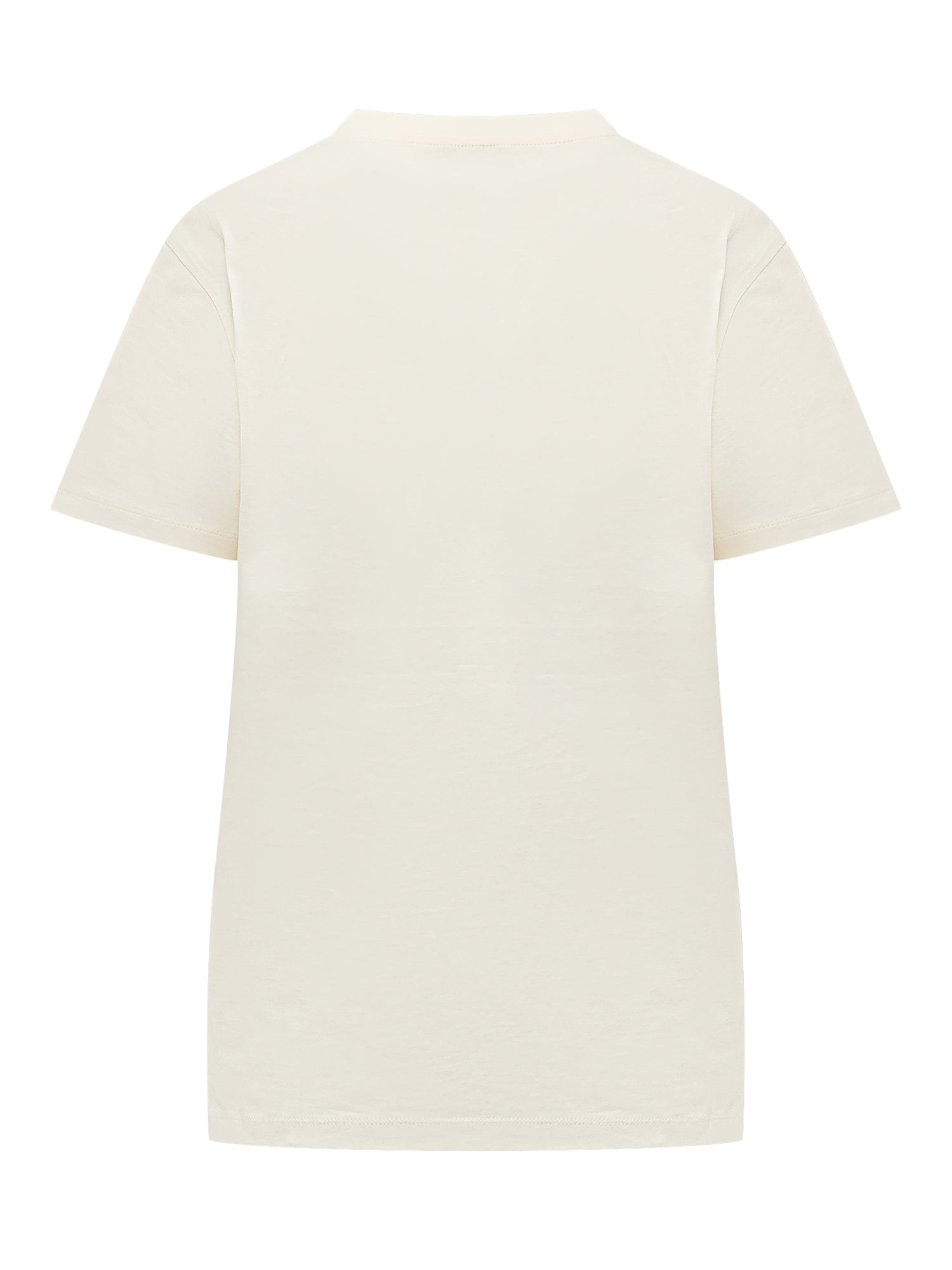 Оригінальна Short Sleeve T-Shirt With Embroidered Logo Moncler – вид ззаду