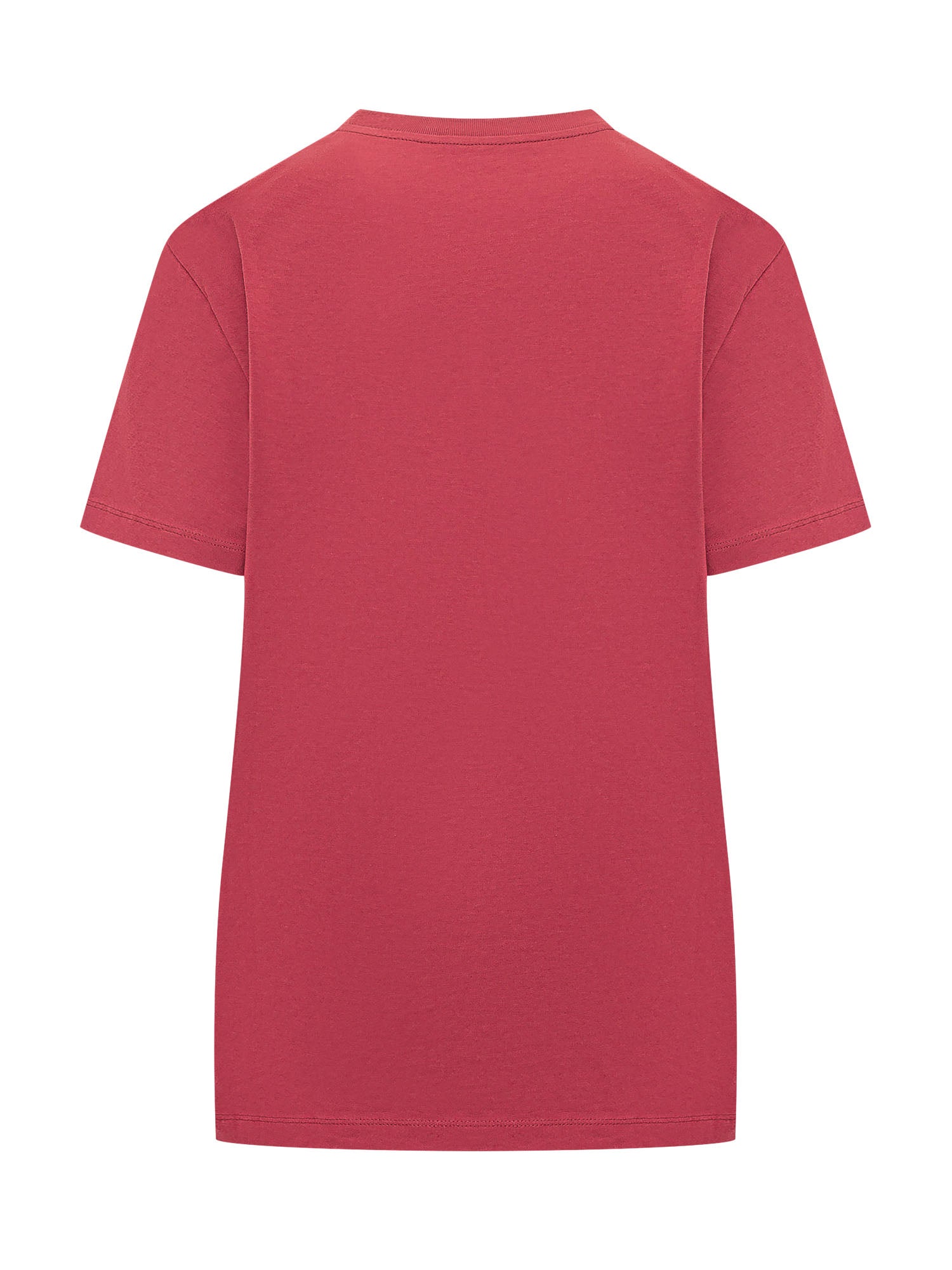 Оригінальна Short Sleeve T-Shirt With Embroidered Logo Moncler – вид ззаду