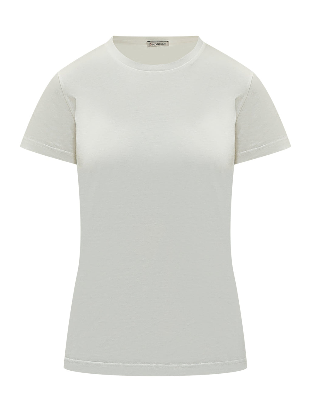 Оригінальна Short Sleeve Cotton T-Shirt Moncler – боковий вид