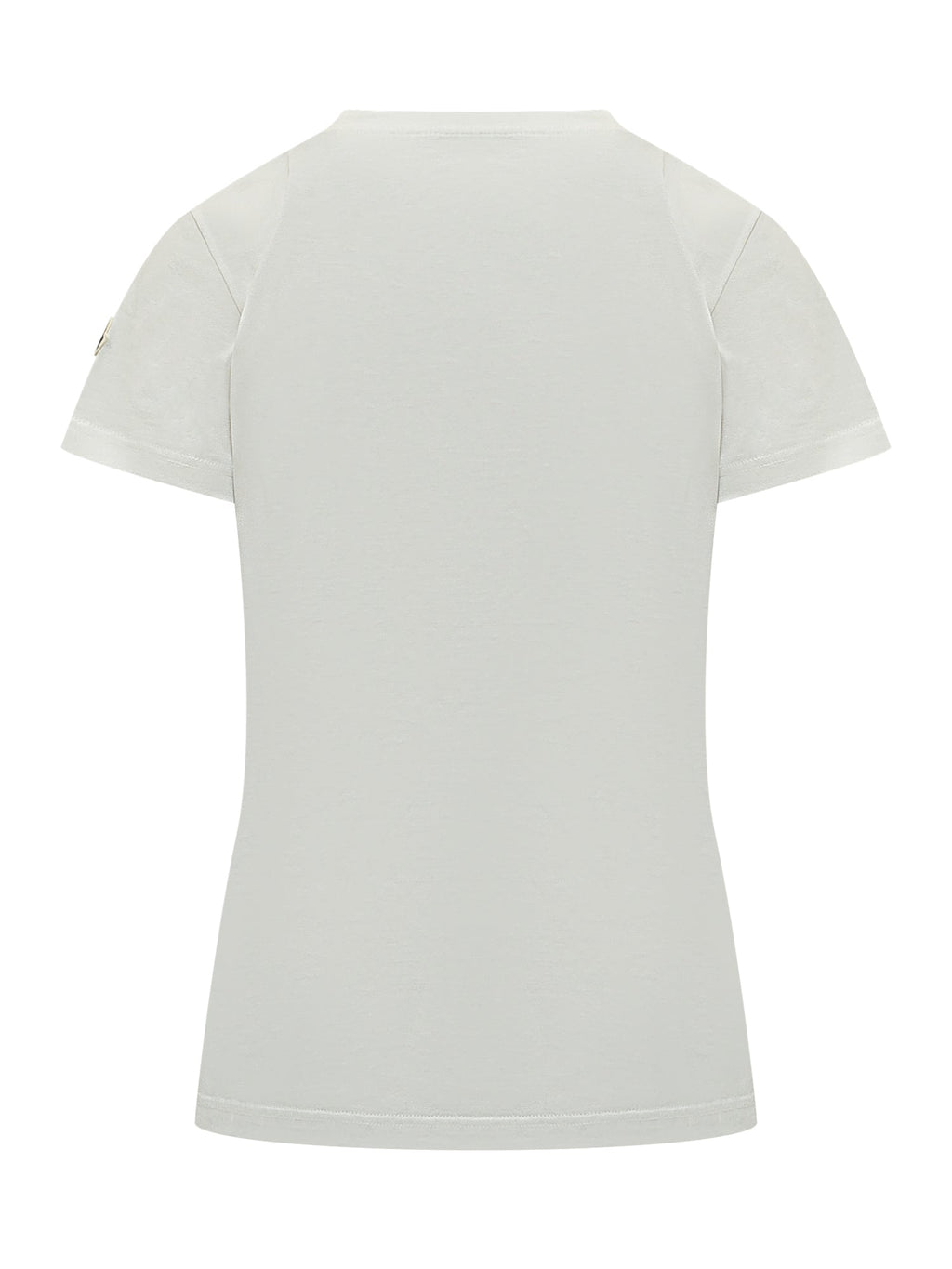 Оригінальна Short Sleeve Cotton T-Shirt Moncler – вид ззаду