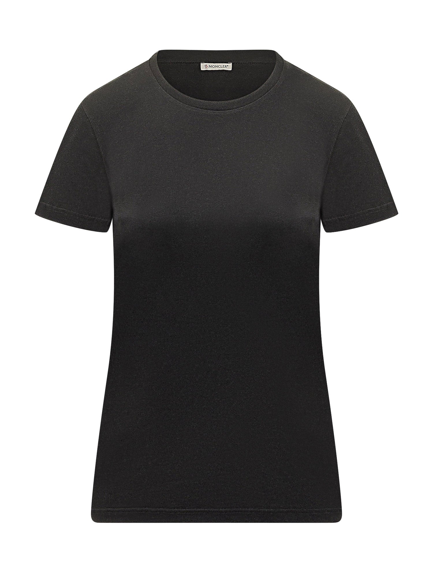 Оригінальна Short Sleeve Cotton T-Shirt Moncler – боковий вид
