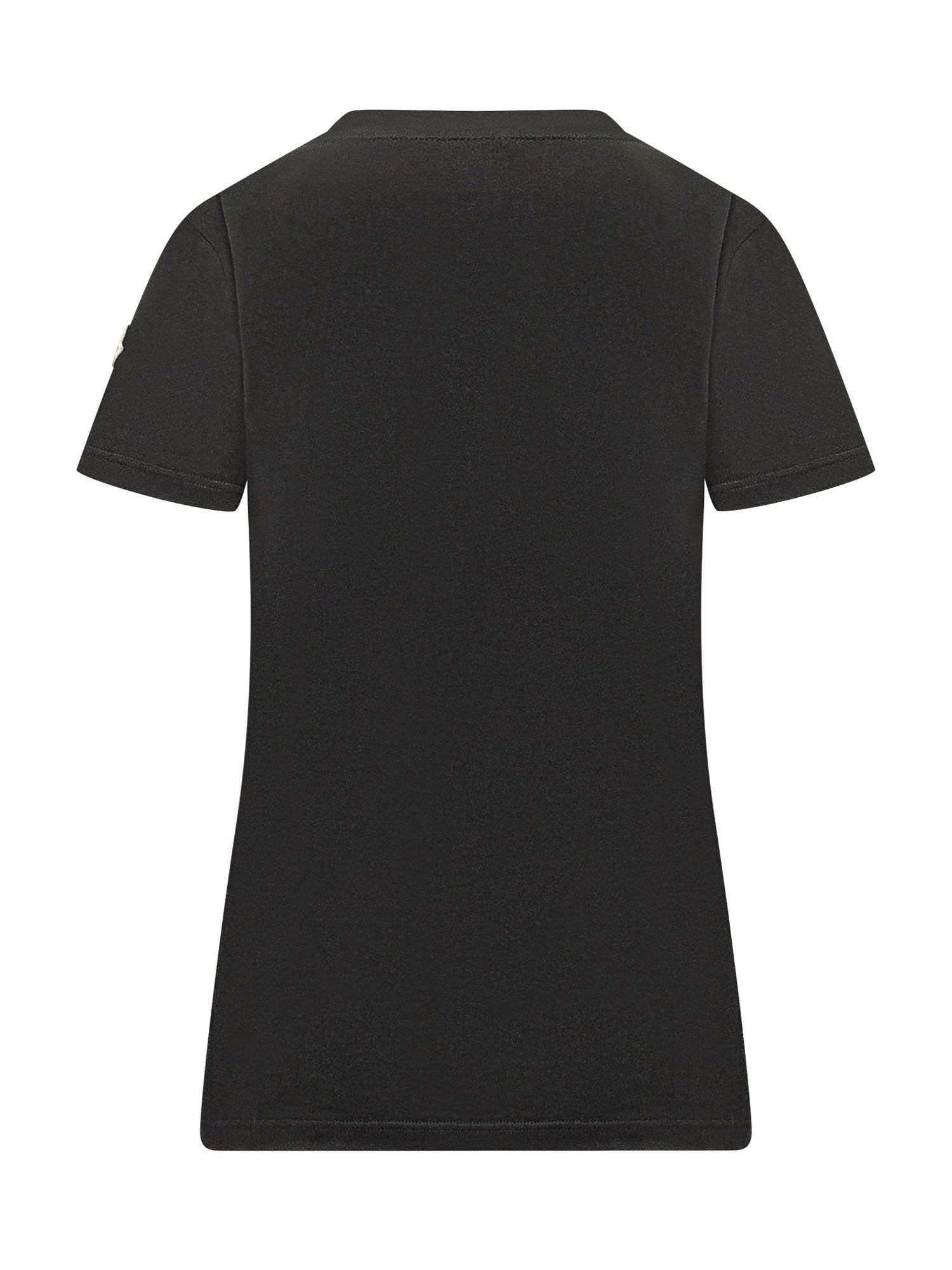 Оригінальна Short Sleeve Cotton T-Shirt Moncler – вид ззаду