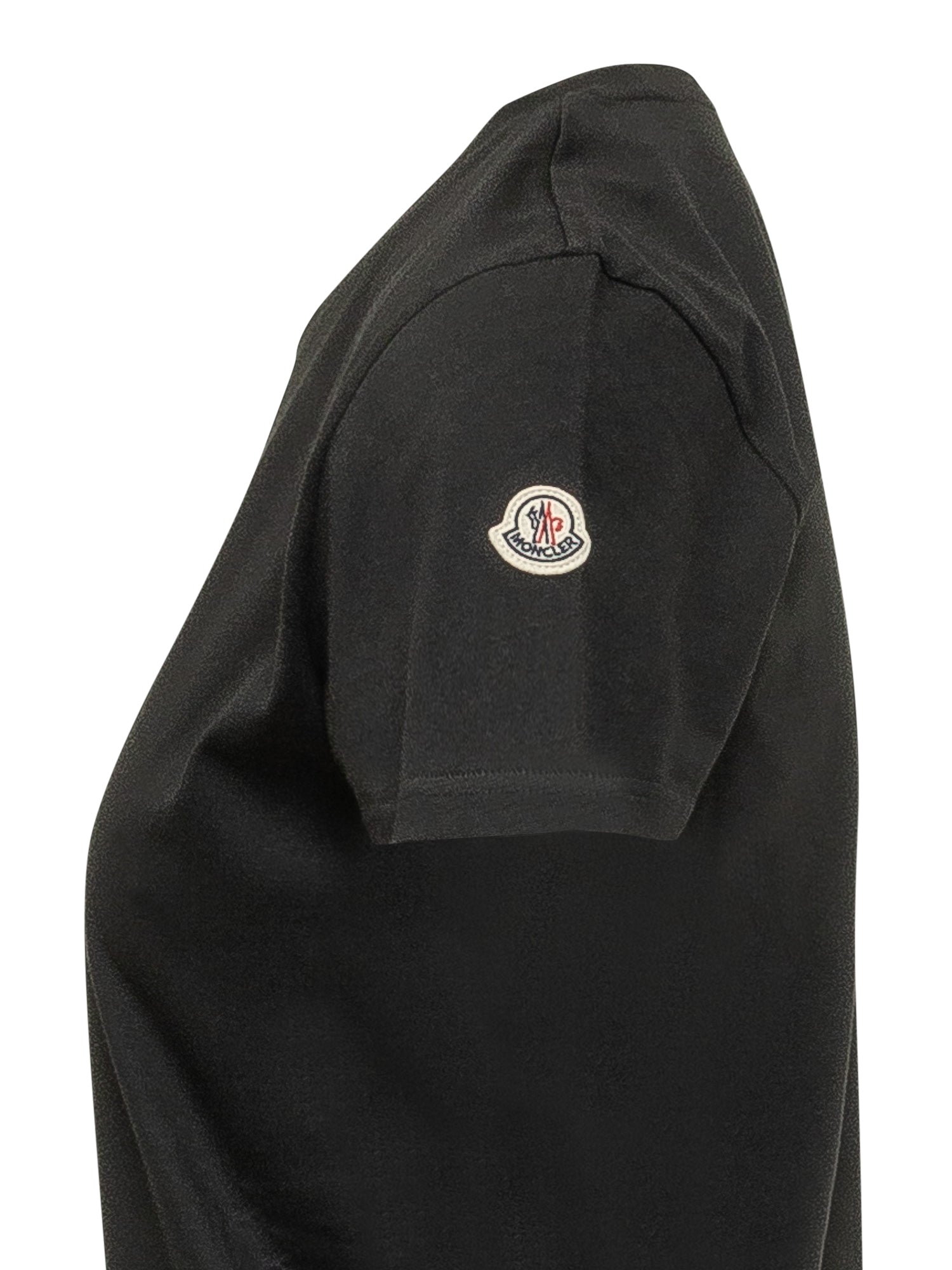 Оригінальна Short Sleeve Cotton T-Shirt Moncler – детальний вид