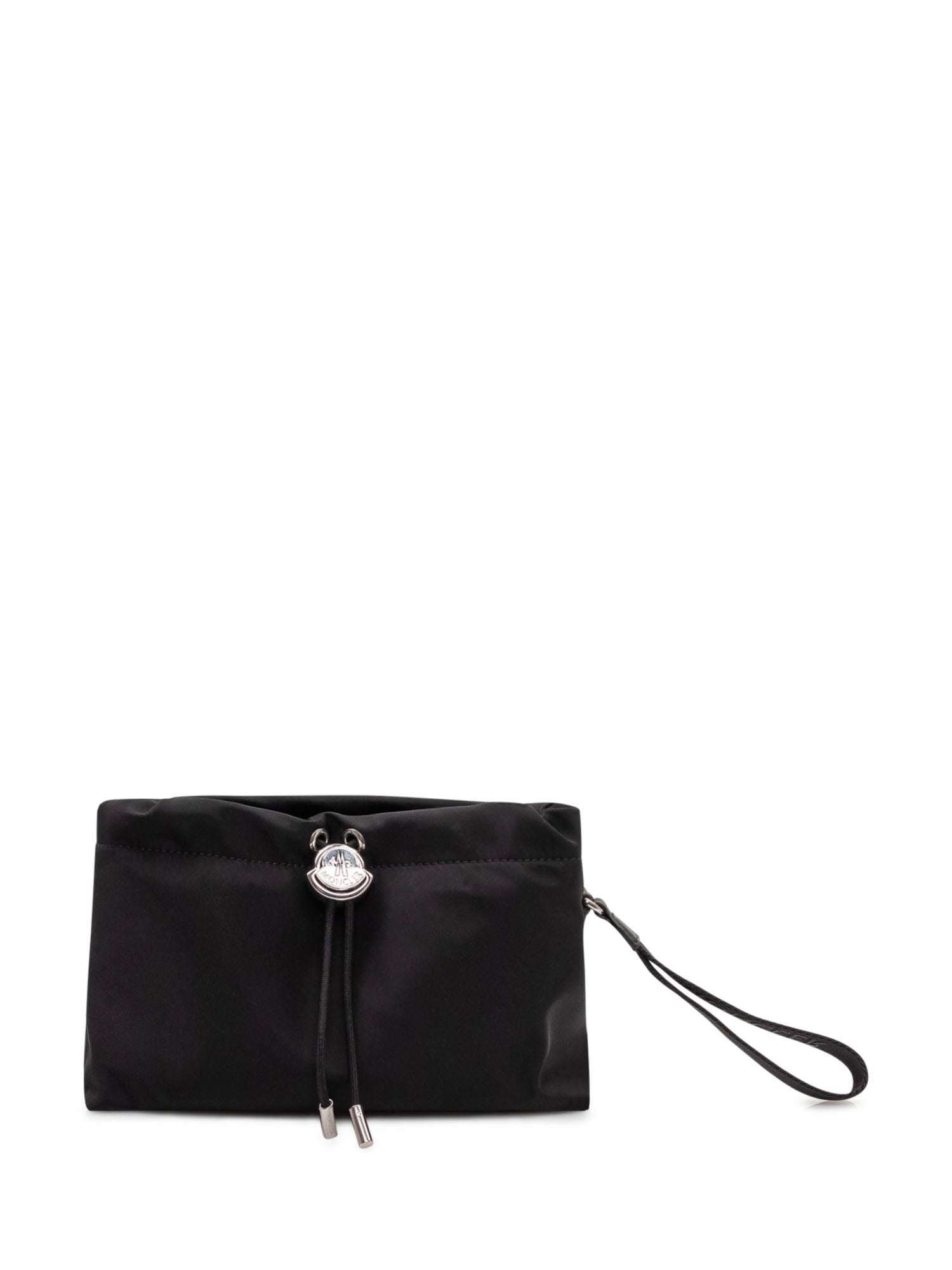Оригінальна Nylon Drawstring Logo Pouch Moncler – боковий вид - MONCLER