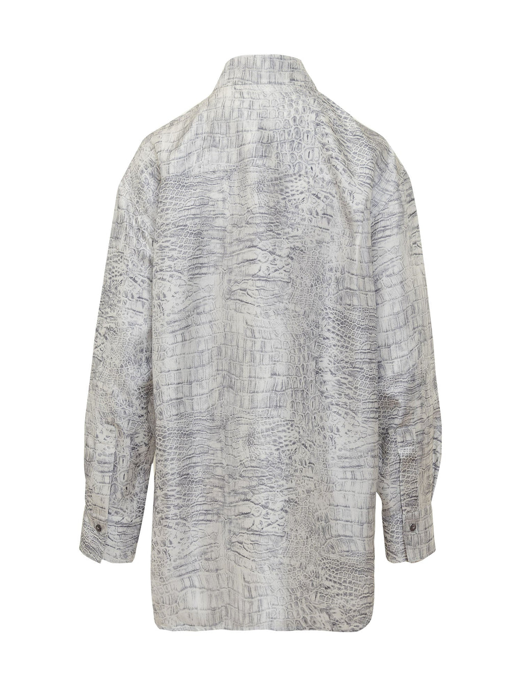 Оригінальна Animalier Pattern Shirt Salvatore ferragamo – вид ззаду