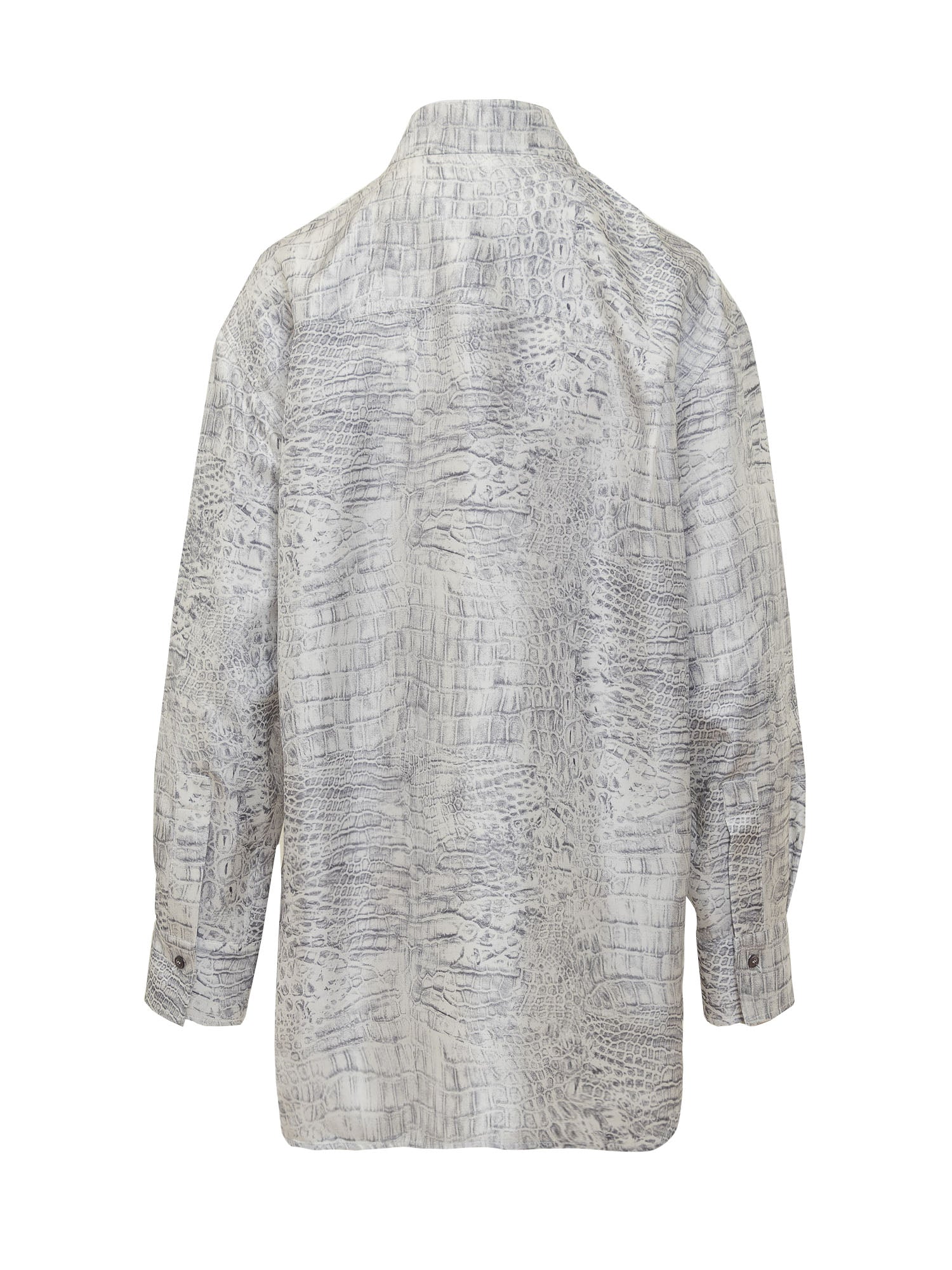 Оригінальна Animalier Pattern Shirt Salvatore ferragamo – вид ззаду