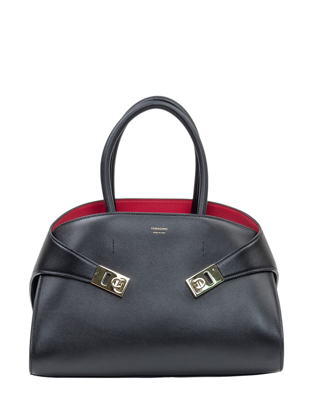 Hug Handbag Salvatore ferragamo – Гарантія оригінальності – боковий вид