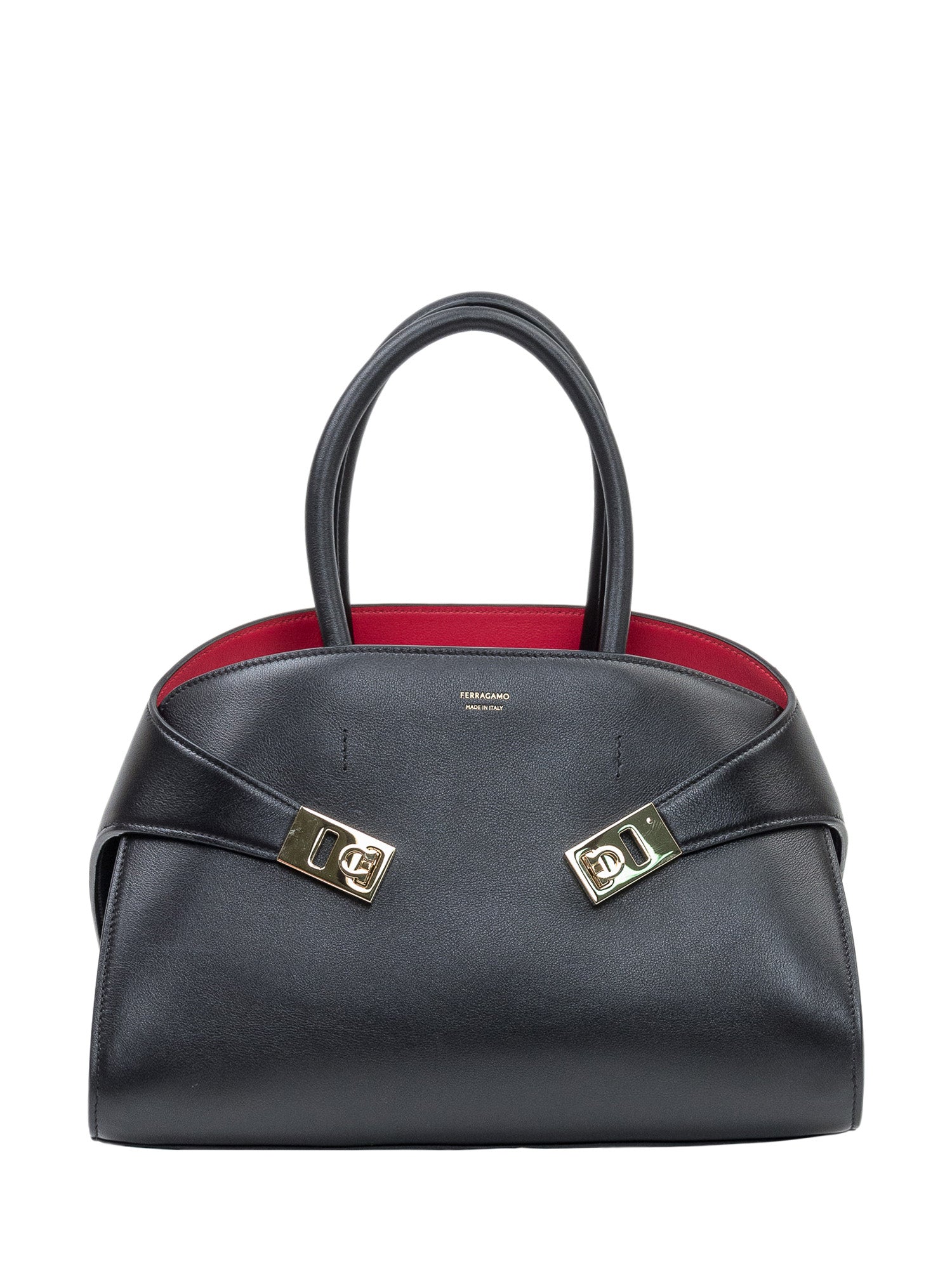 Hug Handbag Salvatore ferragamo – Гарантія оригінальності – боковий вид