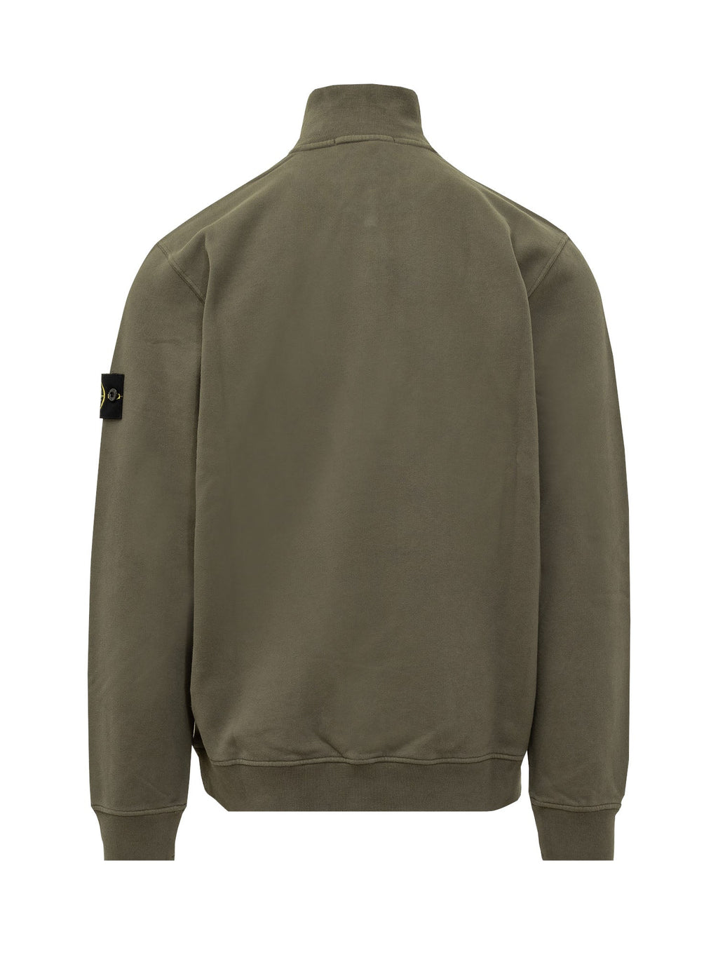 Half-Zip High-Neck Sweatshirt Stone island оригінал – Купити в Україні – вид ззаду