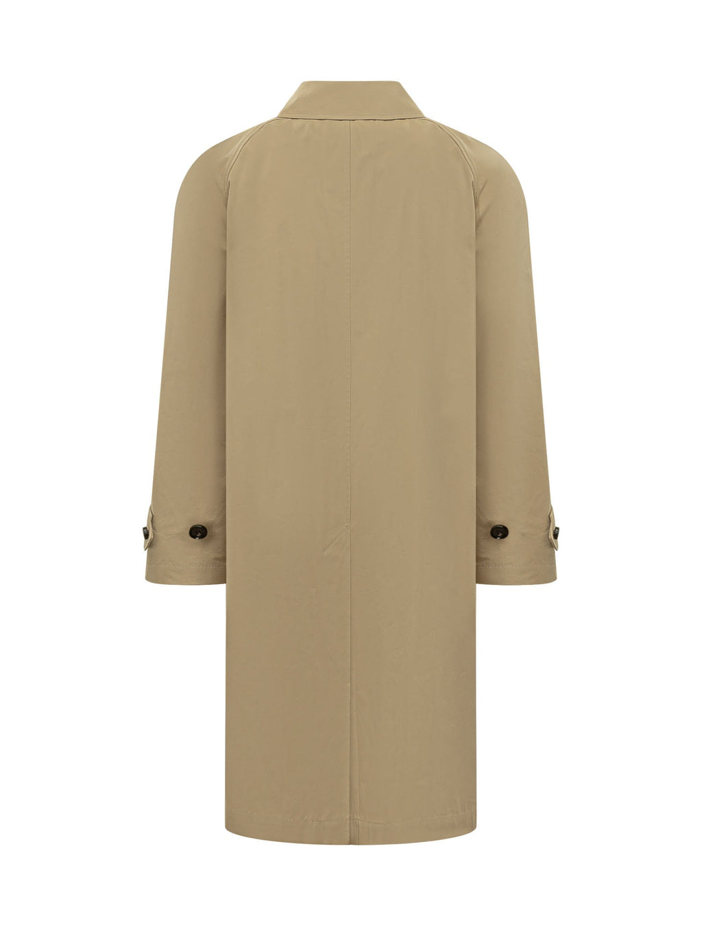 Parkbury Long Trench Coat With Collar Burberry оригінал – Купити в Україні – вид ззаду