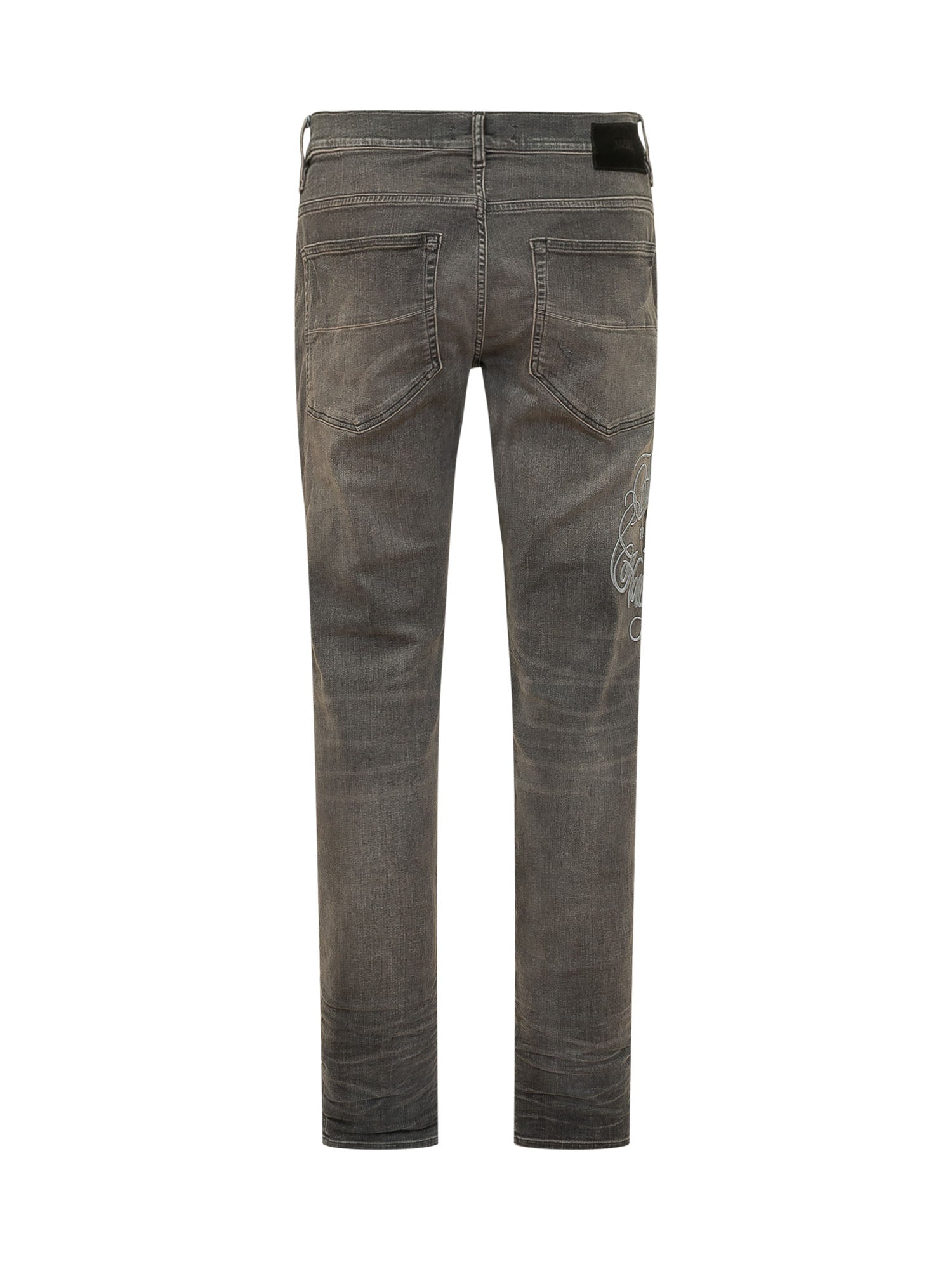 Hollywood Jeans With Rips And Five Pockets Amiri – Гарантія оригінальності – вид ззаду