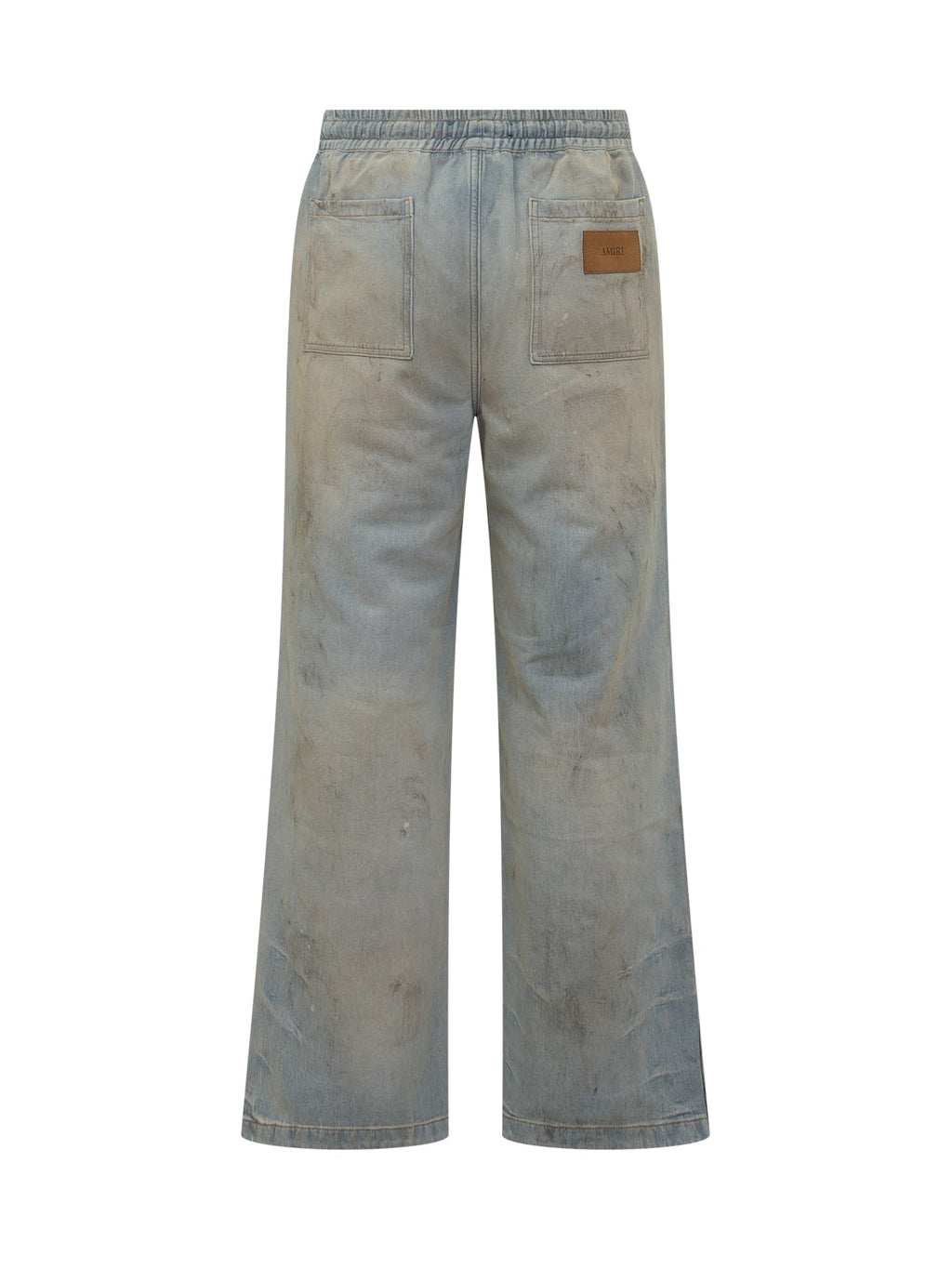 Оригінальна Relaxed Baggy Jeans With Elasticated Wais Amiri – вид ззаду