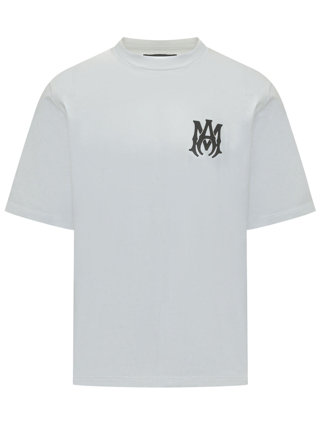 Оригінальна Core Logo T-Shirt With Crew Neck And Chest Print Amiri – боковий вид