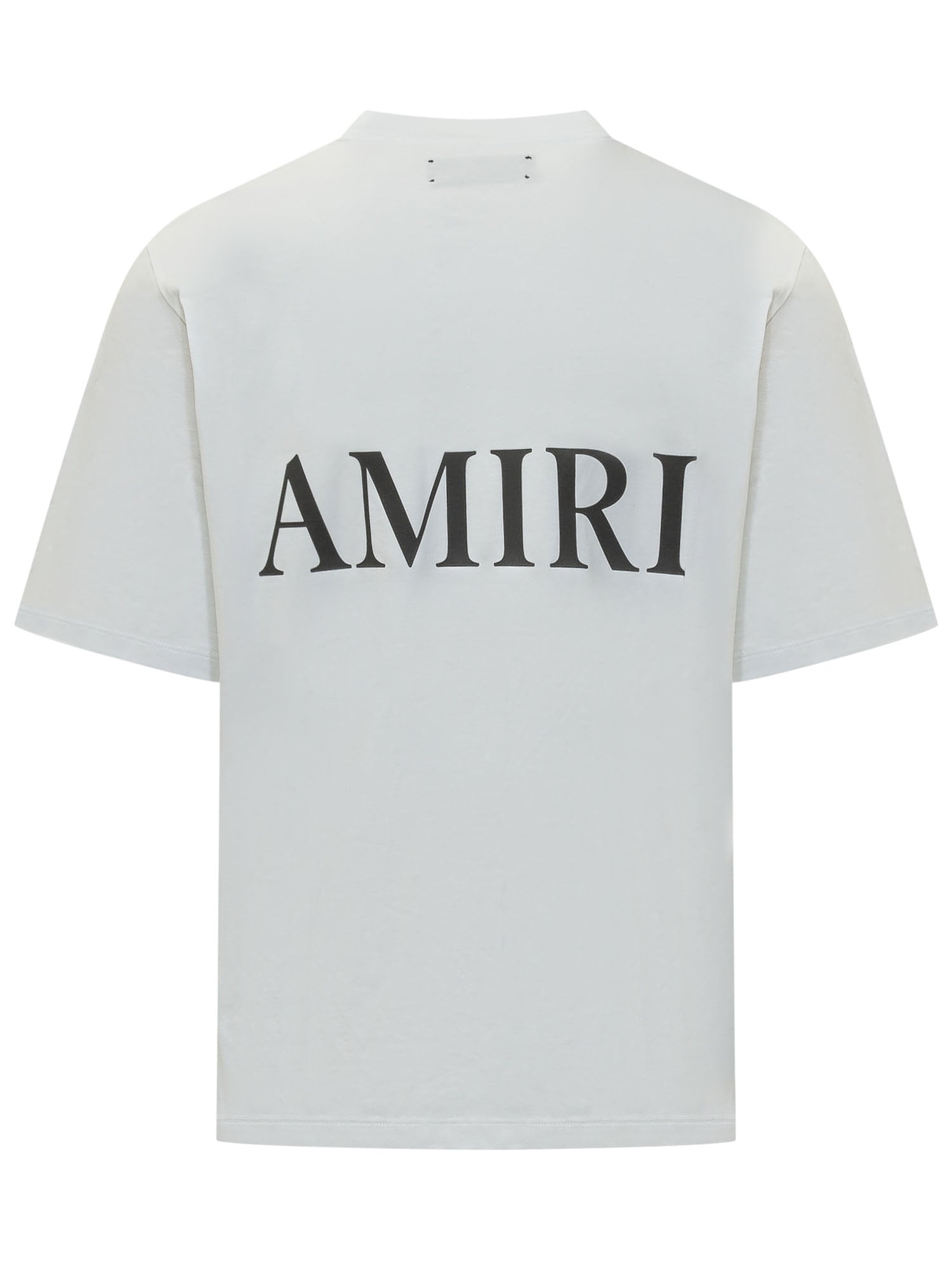 Оригінальна Core Logo T-Shirt With Crew Neck And Chest Print Amiri – вид ззаду