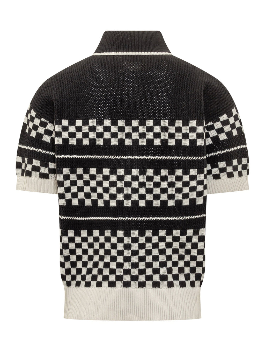 Оригінальна Short Sleeve Knit Polo Amiri – вид ззаду