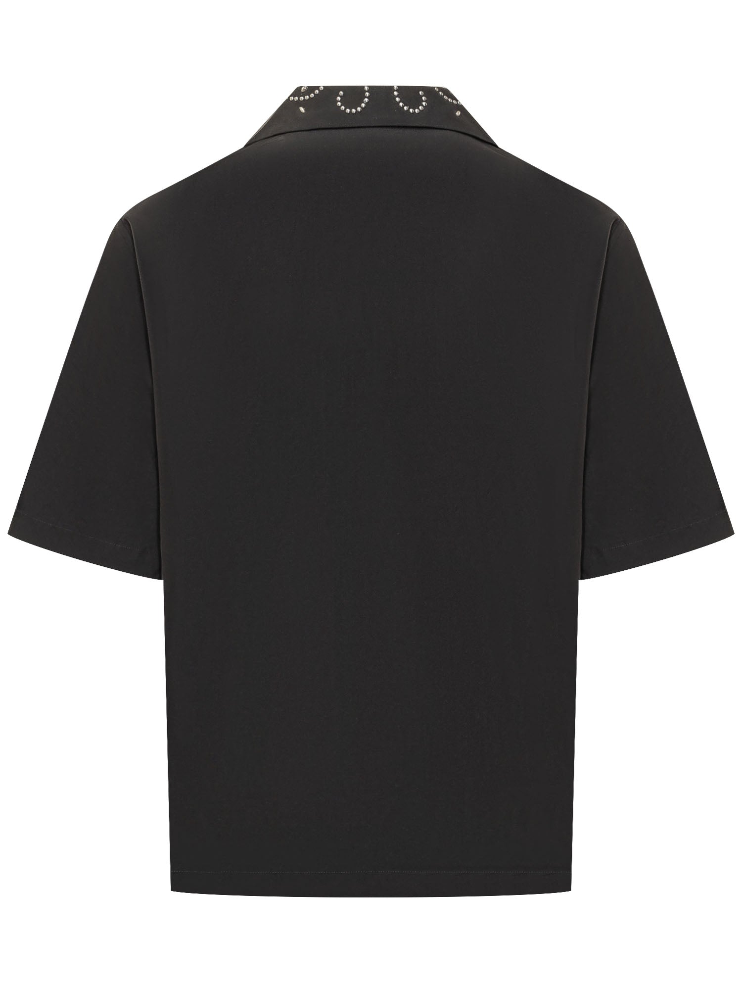 Stud Camp Shirt With Collar And Decorative Applications Amiri оригінал – Купити в Україні – вид ззаду