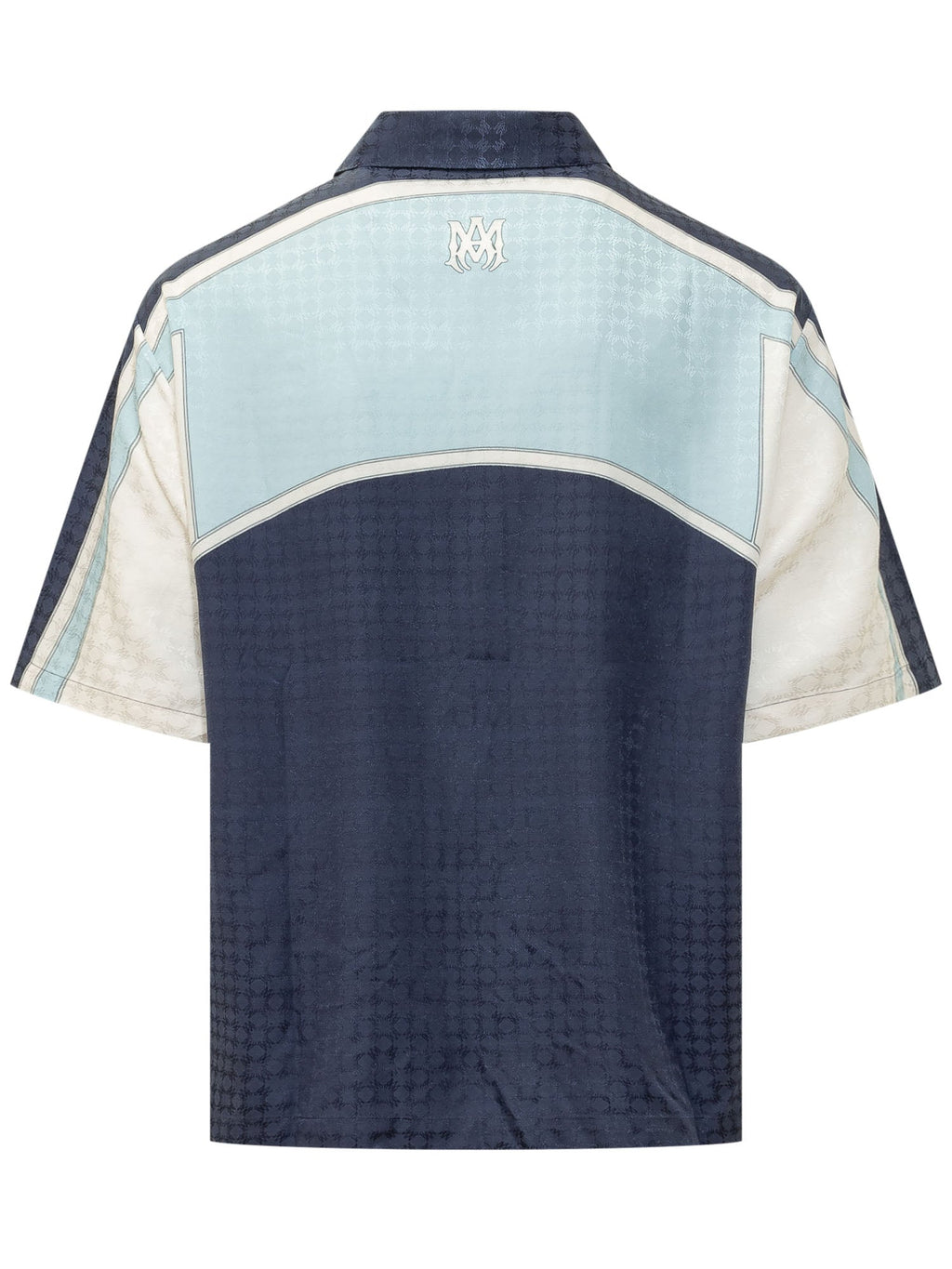 Panel Camp Shirt With Collar And Contrast Panels Amiri оригінал – Купити в Україні – вид ззаду