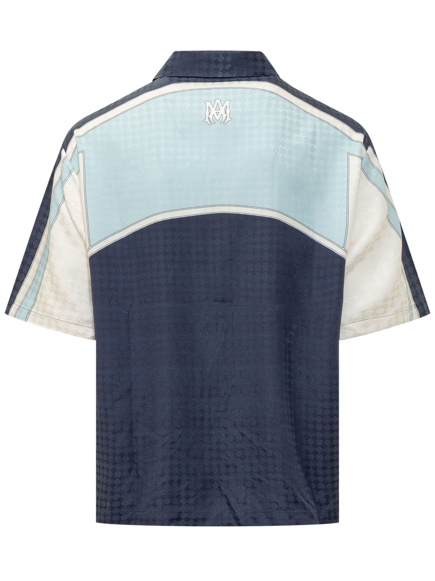 Panel Camp Shirt With Collar And Contrast Panels Amiri оригінал – Купити в Україні – вид ззаду