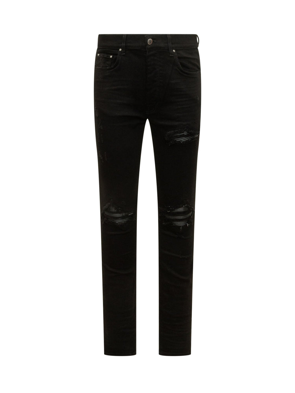 Jeans With Rips And Five Pockets Amiri – Гарантія оригінальності – боковий вид