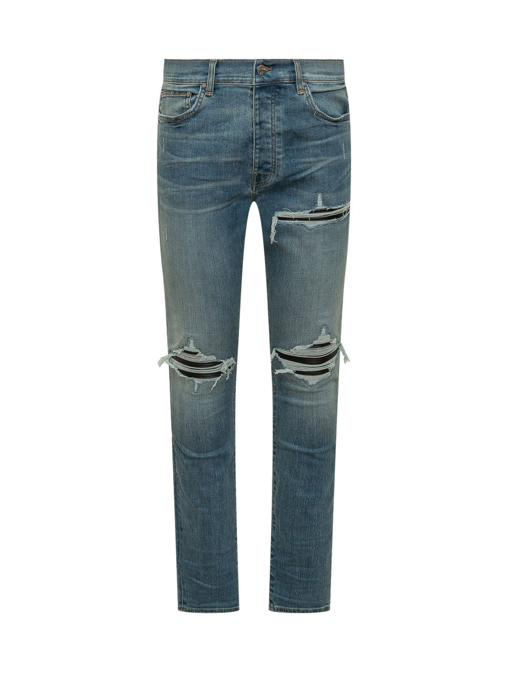 Jeans With Rips And Five Pockets Amiri – Гарантія оригінальності – боковий вид