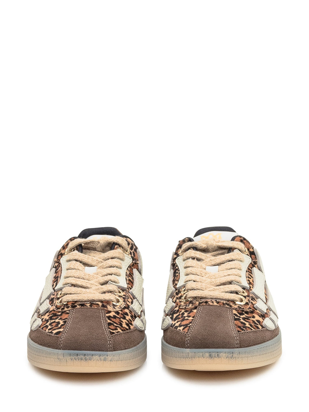 Оригінальна Leopard Pacific Bones Sneakers Amiri – вид ззаду