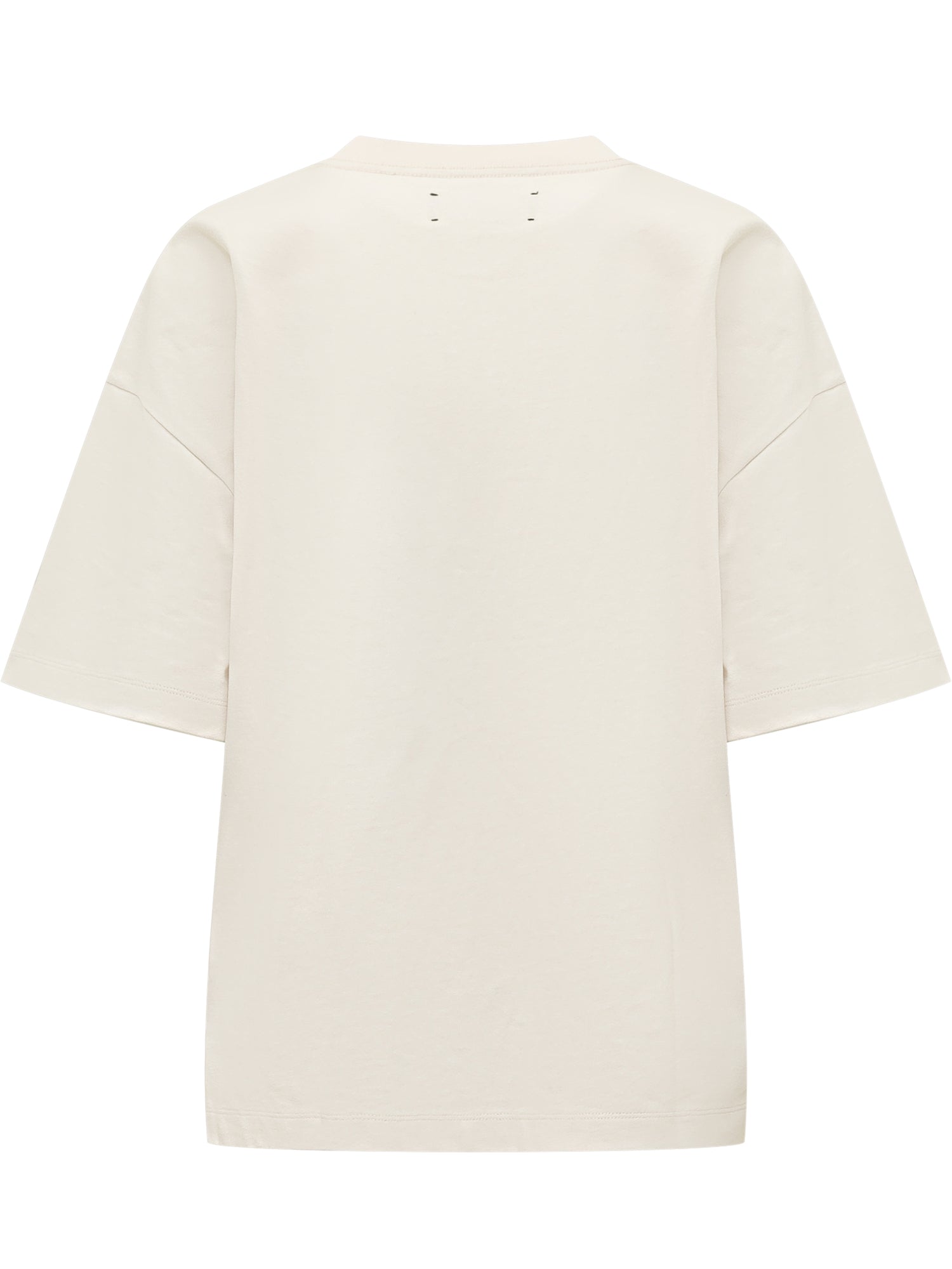 Оригінальна Drop Shoulder T-Shirt With Front Logo Amiri – вид ззаду