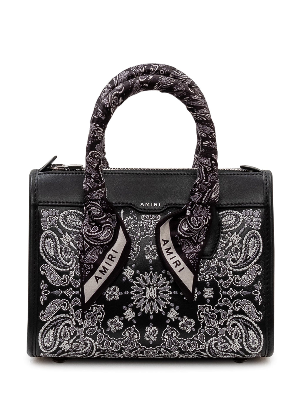 Micro Triangle Mini Bag With Bandana Pattern Amiri оригінал – Купити в Україні – боковий вид