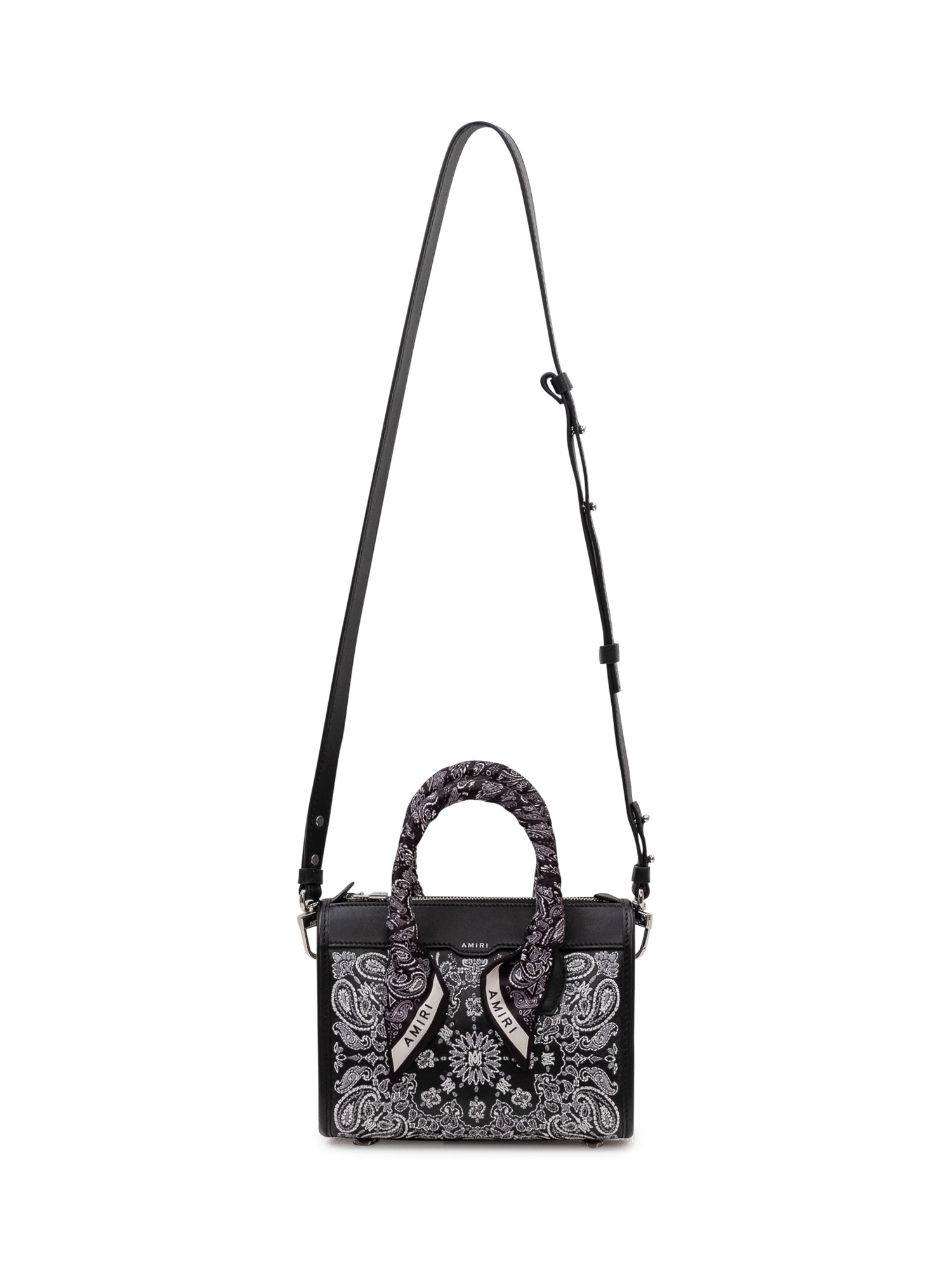 Micro Triangle Mini Bag With Bandana Pattern Amiri оригінал – Купити в Україні – вид ззаду