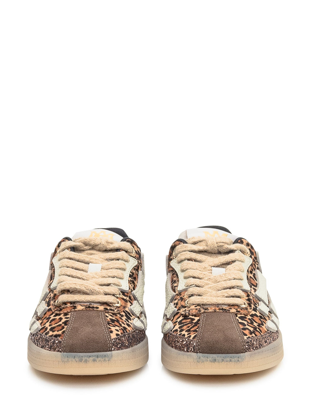 Оригінальна Pacific Bones Leopard Sneakers Amiri – вид ззаду
