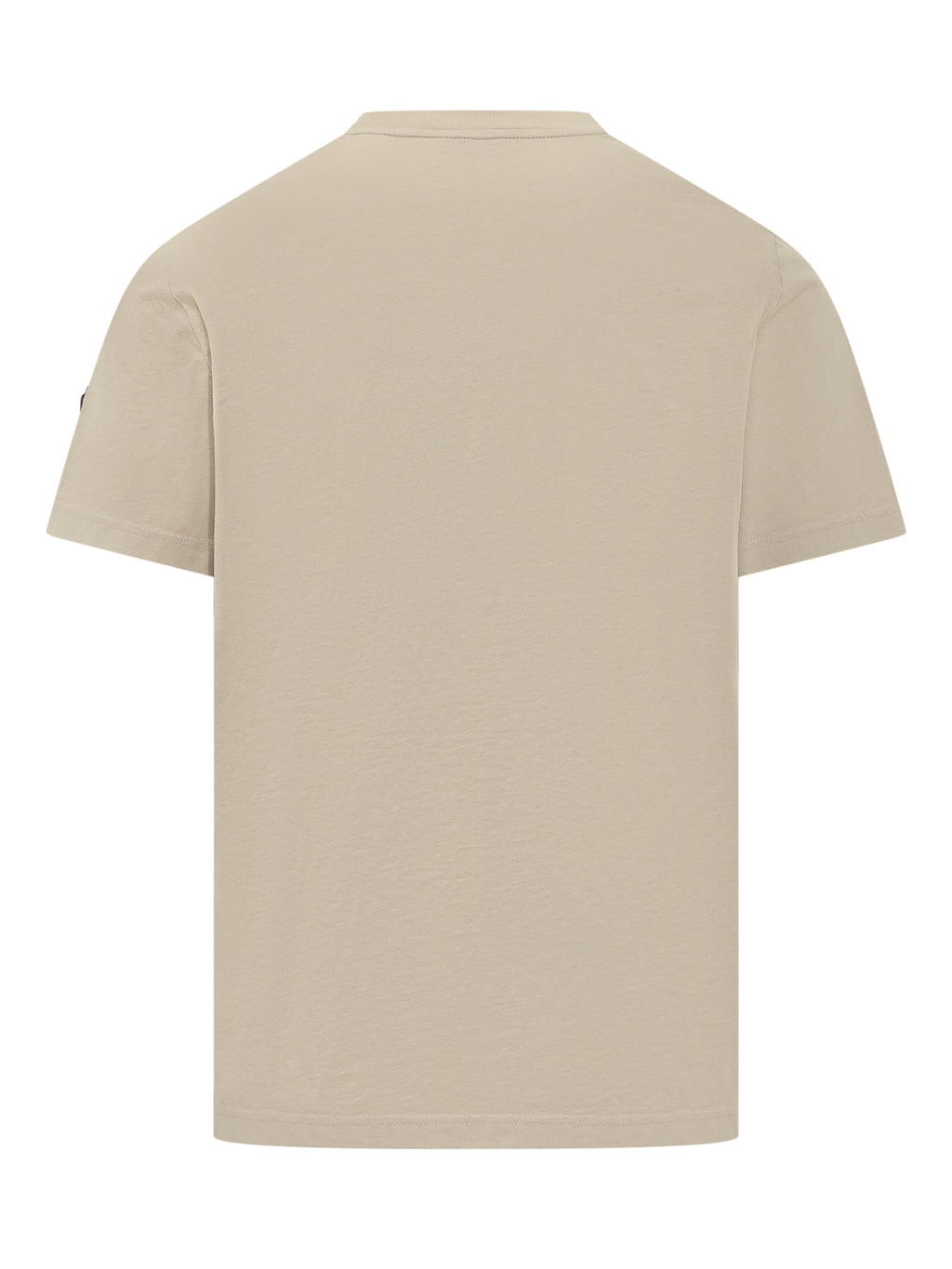 Short-Sleeve Cotton T-Shirt With Logo Moncler оригінал – Купити в Україні – вид ззаду