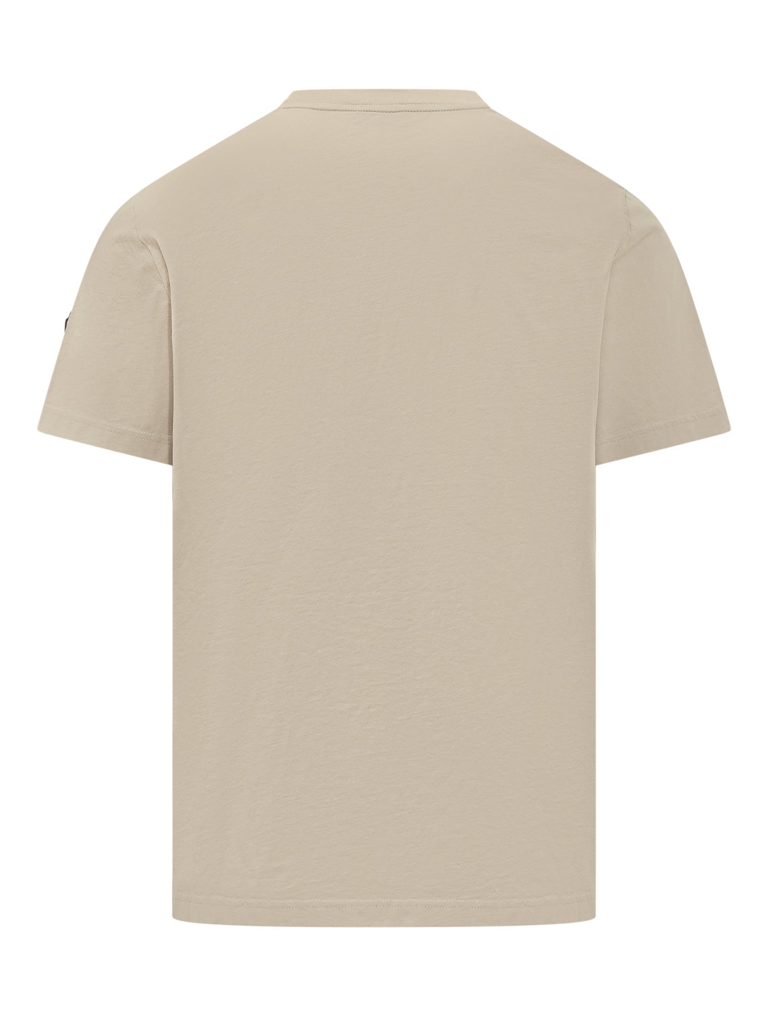 Short-Sleeve Cotton T-Shirt With Logo Moncler оригінал – Купити в Україні – вид ззаду