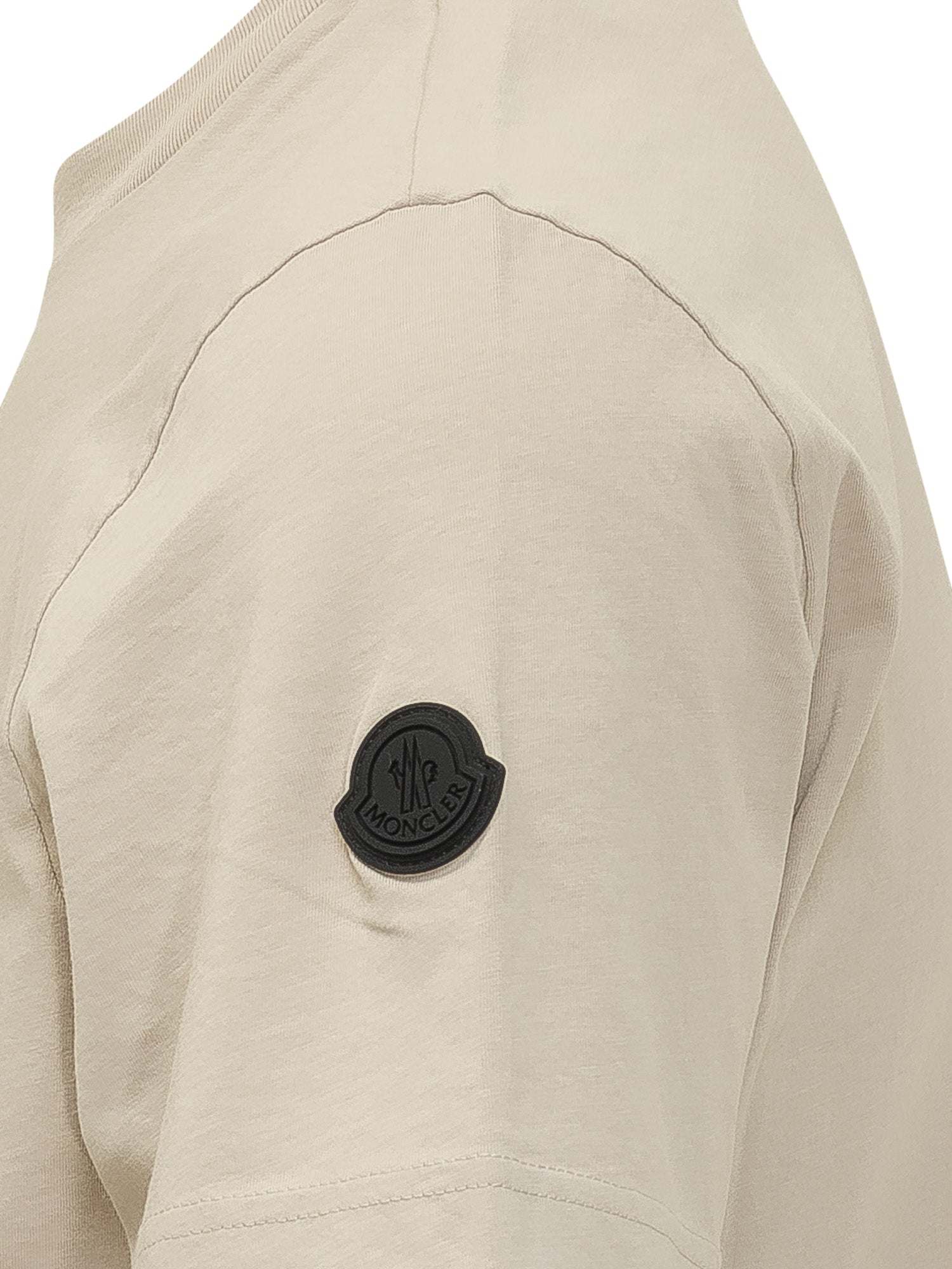 Short-Sleeve Cotton T-Shirt With Logo Moncler оригінал – Купити в Україні – детальний вид
