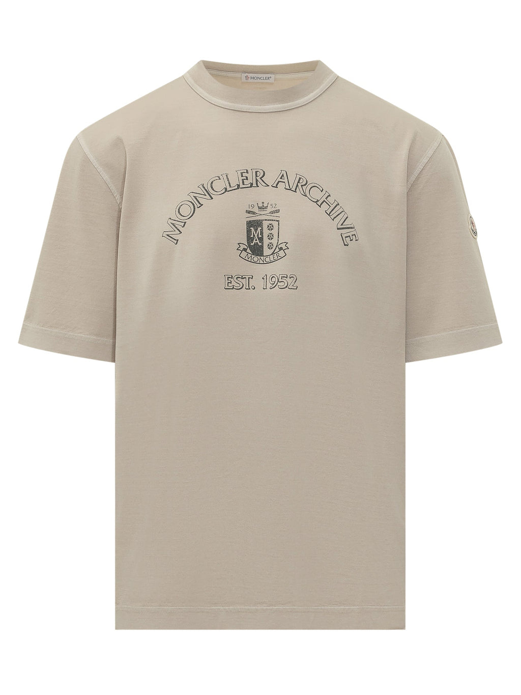 T-Shirt With Front Print Moncler оригінал – Купити в Україні – боковий вид