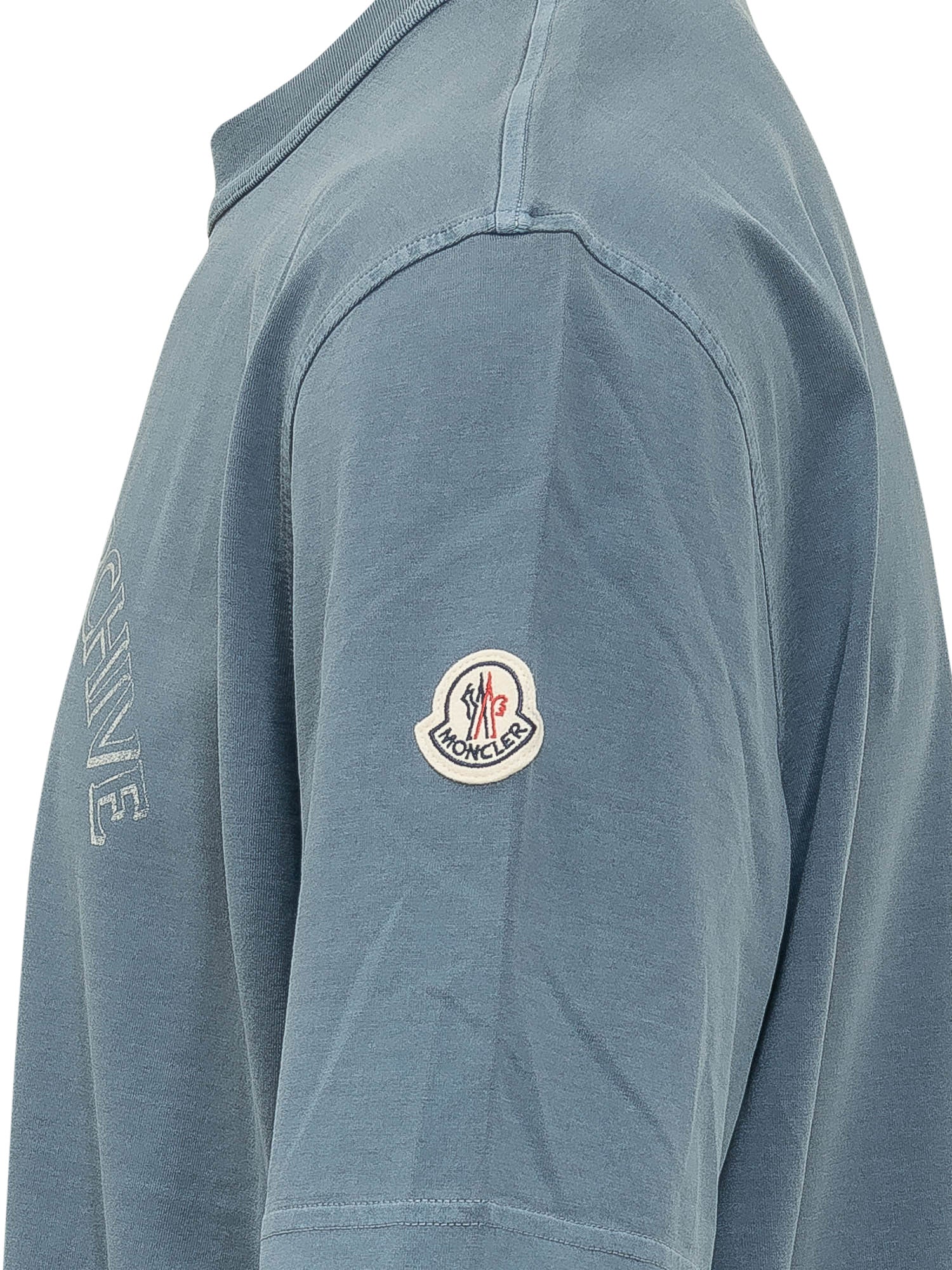 Short-Sleeve Cotton T-Shirt With Logo Moncler оригінал – Купити в Україні – детальний вид