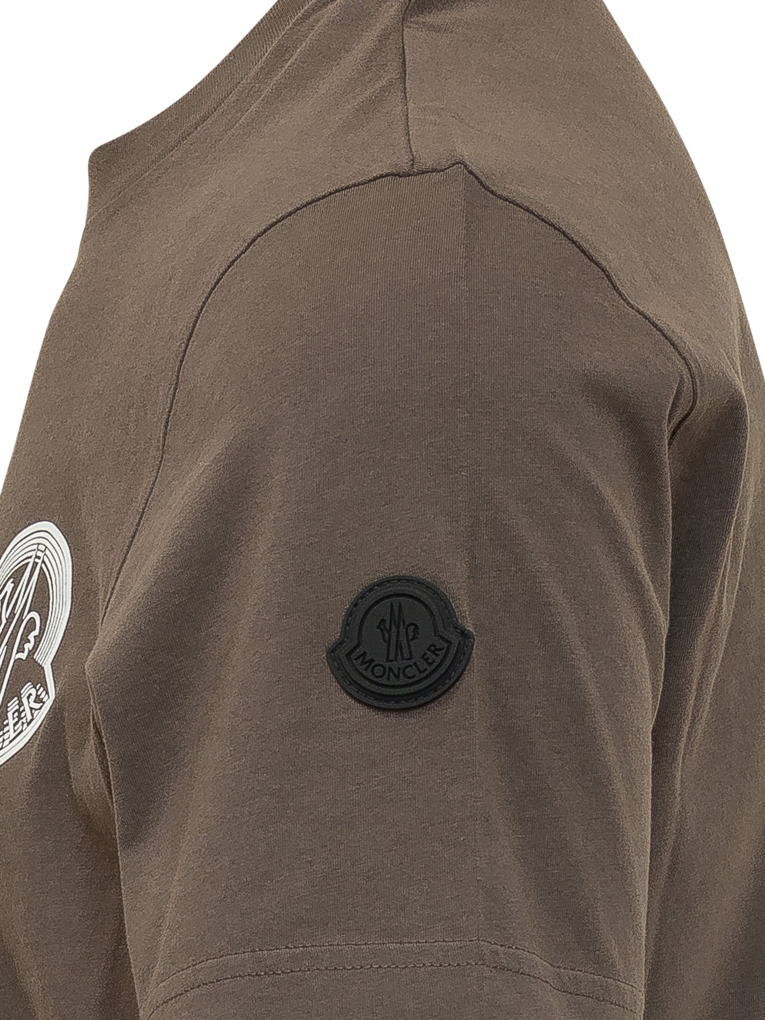 Short-Sleeve Cotton T-Shirt With Logo Moncler оригінал – Купити в Україні – детальний вид