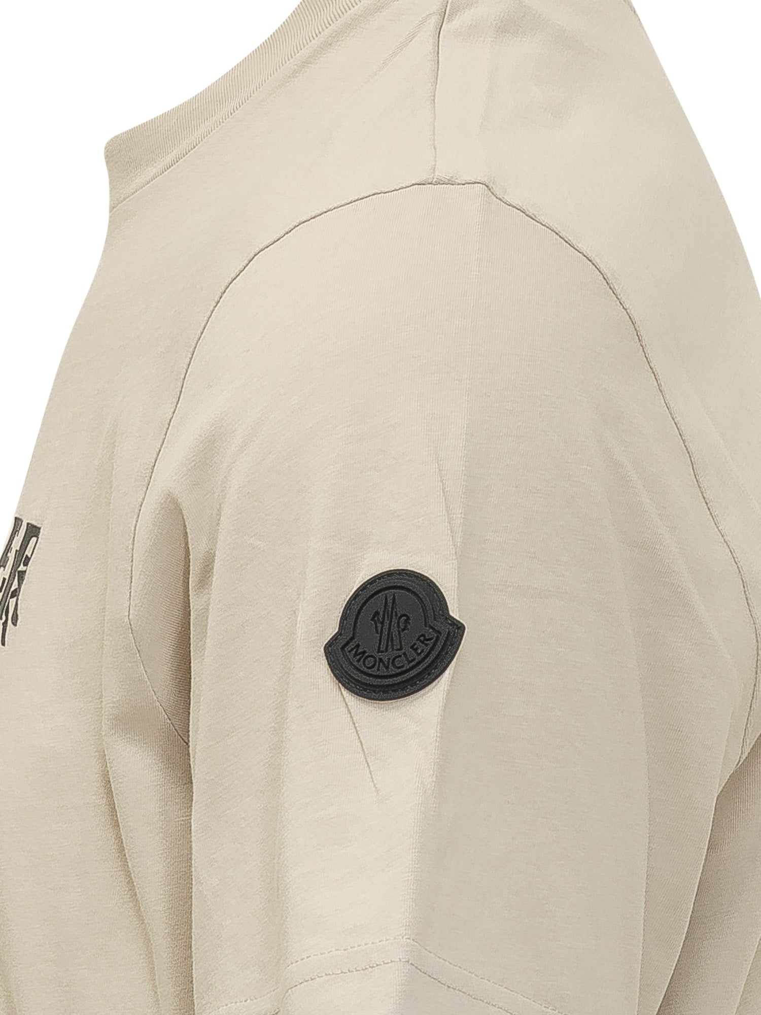 Short-Sleeve Cotton T-Shirt With Logo Moncler оригінал – Купити в Україні – детальний вид