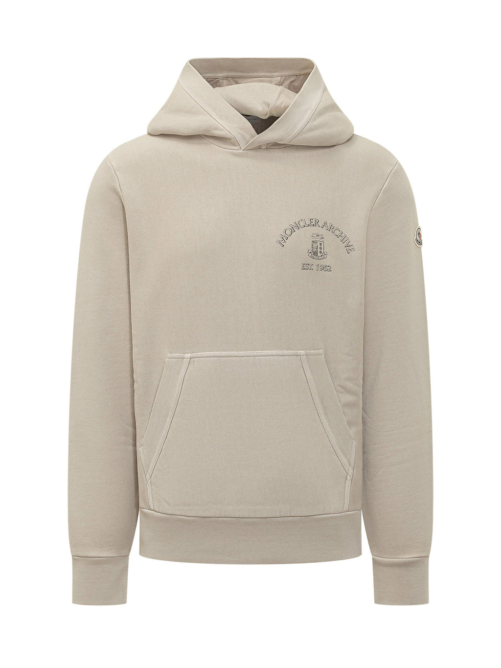 Оригінальна Hoodie Sweatshirt With Kangaroo Pocket Moncler – боковий вид
