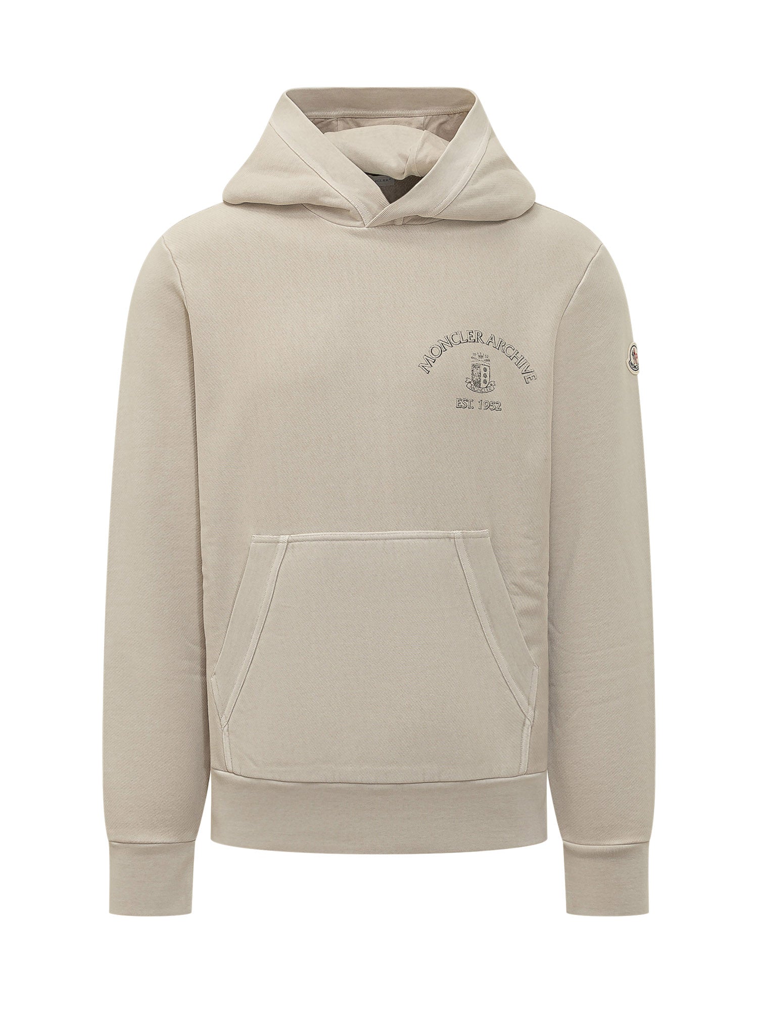 Оригінальна Hoodie Sweatshirt With Kangaroo Pocket Moncler – боковий вид