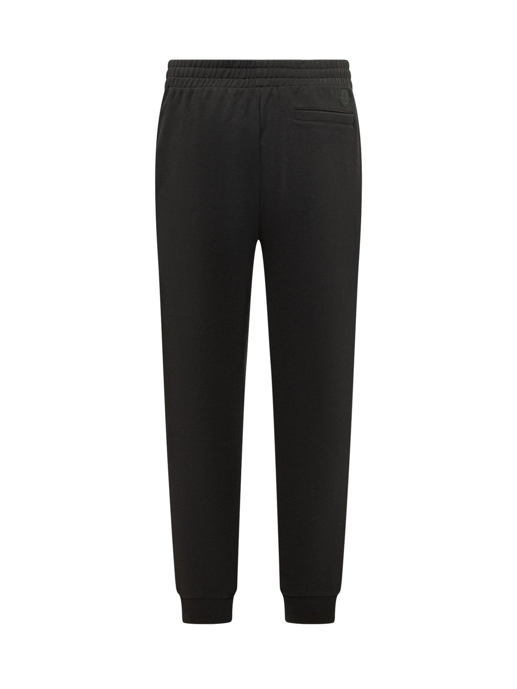 Cotton Fleece Jogger Pants Moncler – Гарантія оригінальності – вид ззаду